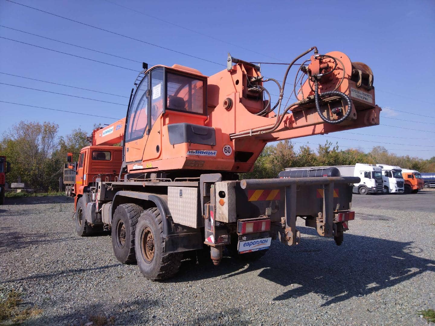 Клинцы КС-55713-5К-3 КамАЗ-43118 (6х6) г/п 25т. стрела 28м.,  110 061 км, 2020 года в лизинг