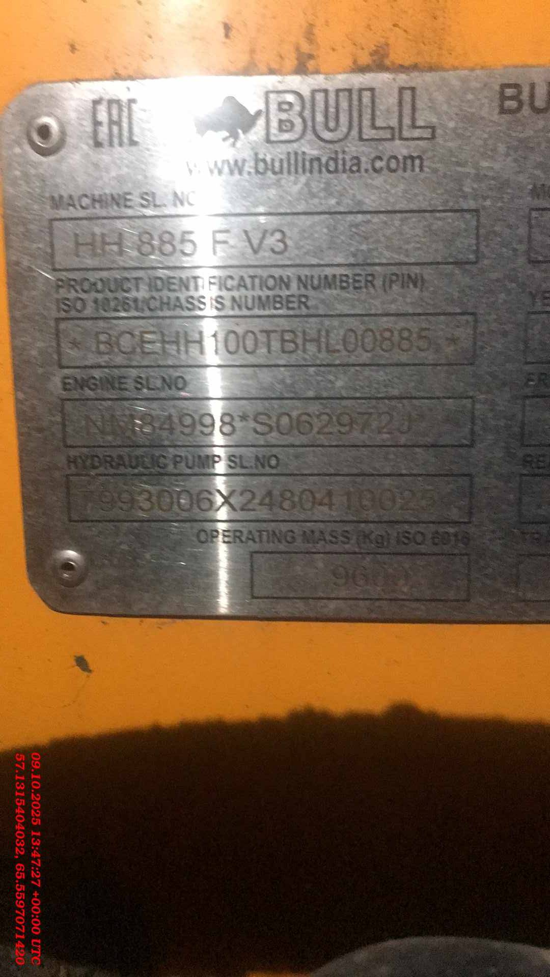 BULL HD100, 2023 года в лизинг