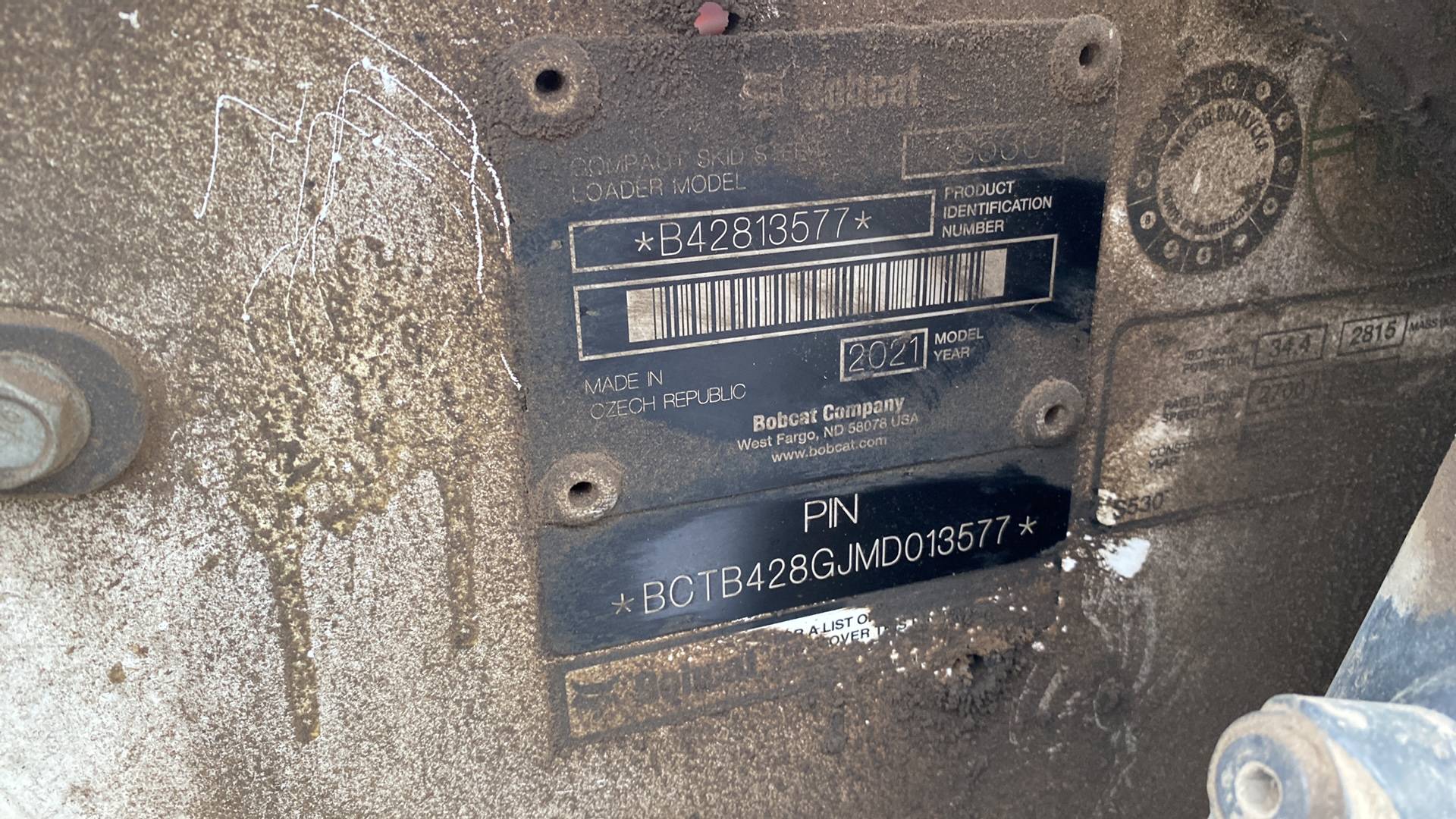 BOBCAT S530, 2021 года в лизинг