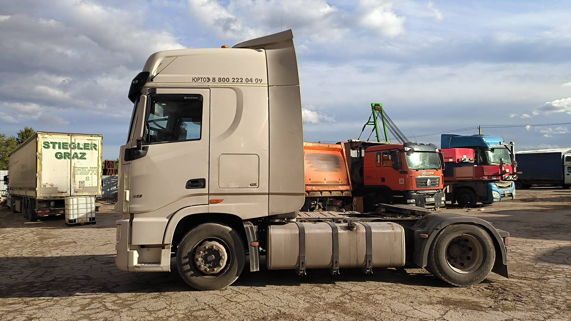 DongFeng DFH4180 4x2,  217 907 км, 2022 года в лизинг