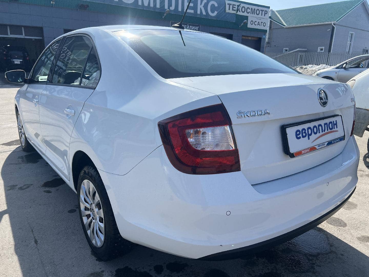 Skoda Rapid,  46 683 км, 2019 года в лизинг