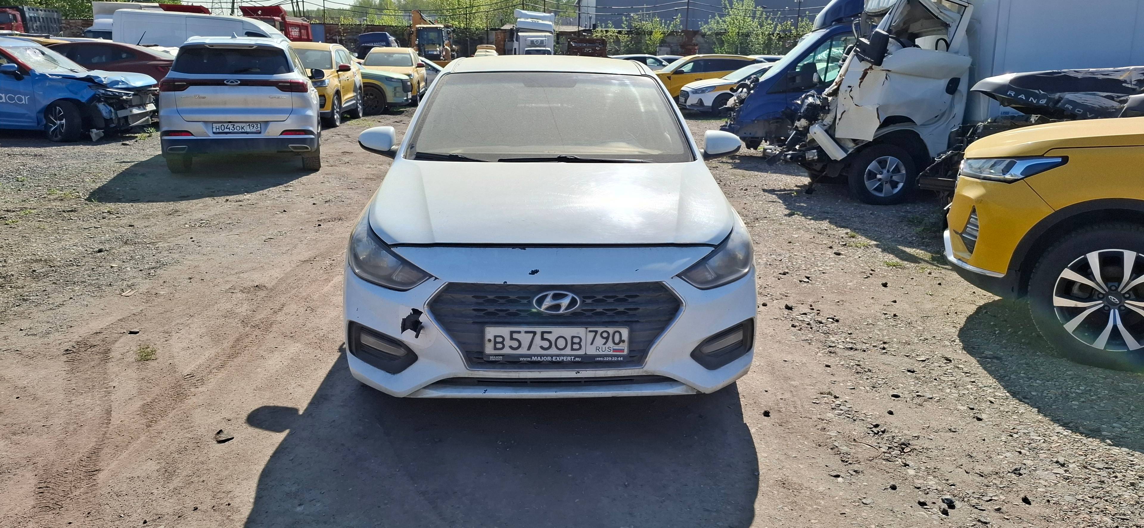 Hyundai Solaris,  312 532 км, 2019 года в лизинг