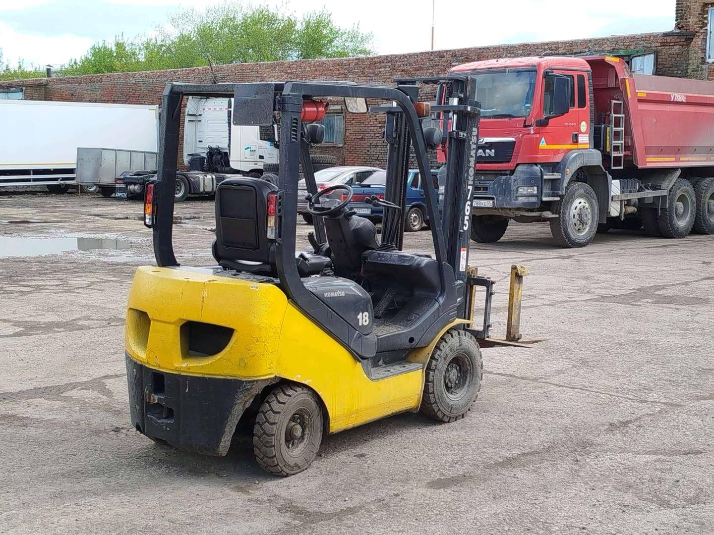 KOMATSU FD18T-21,  14 км, 2020 года в лизинг