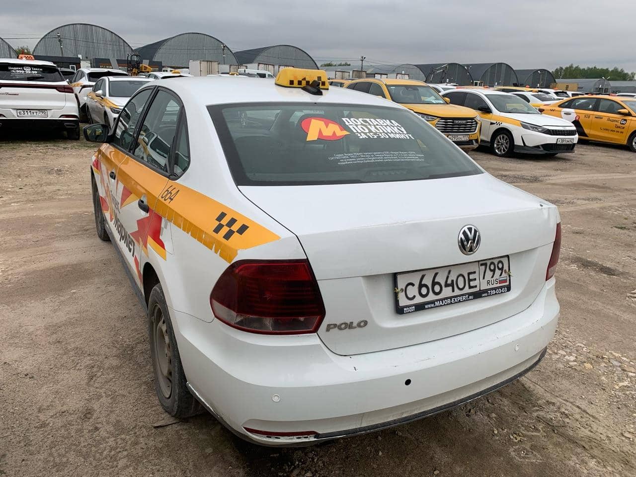 Volkswagen Polo,  177 533 км, 2019 года в лизинг