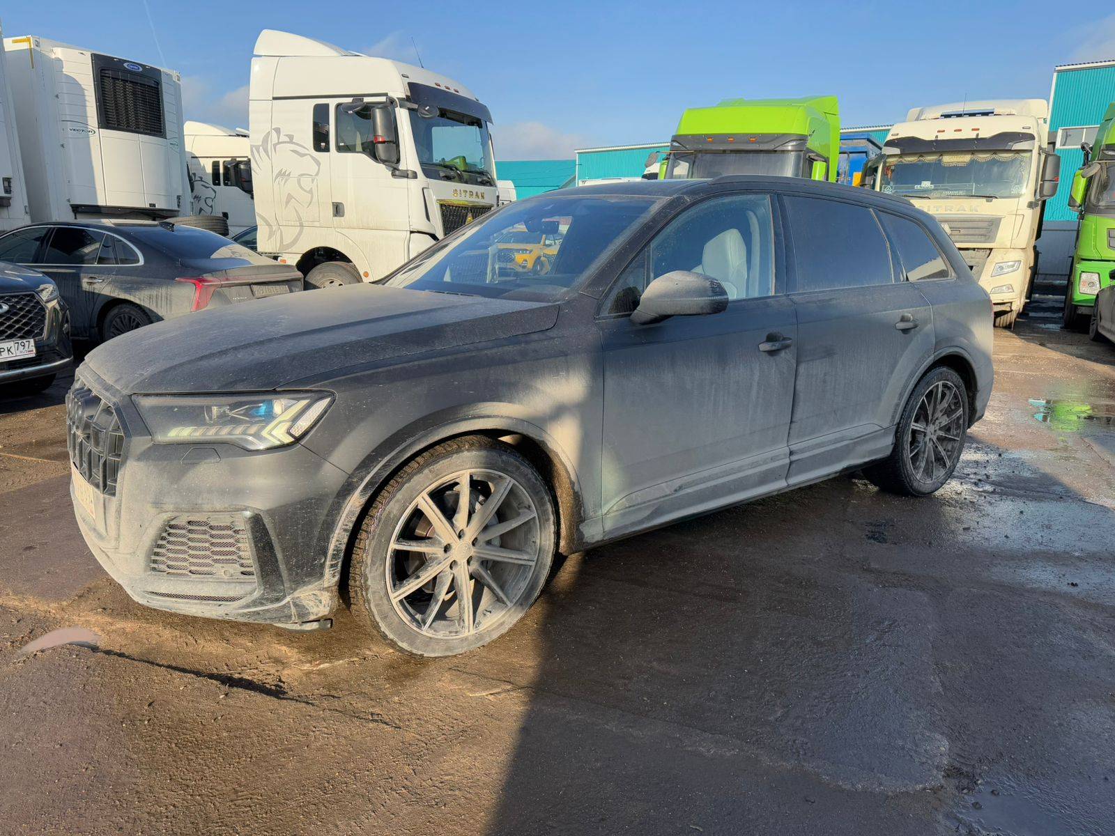 Audi SQ7,  131 055 км, 2021 года в лизинг