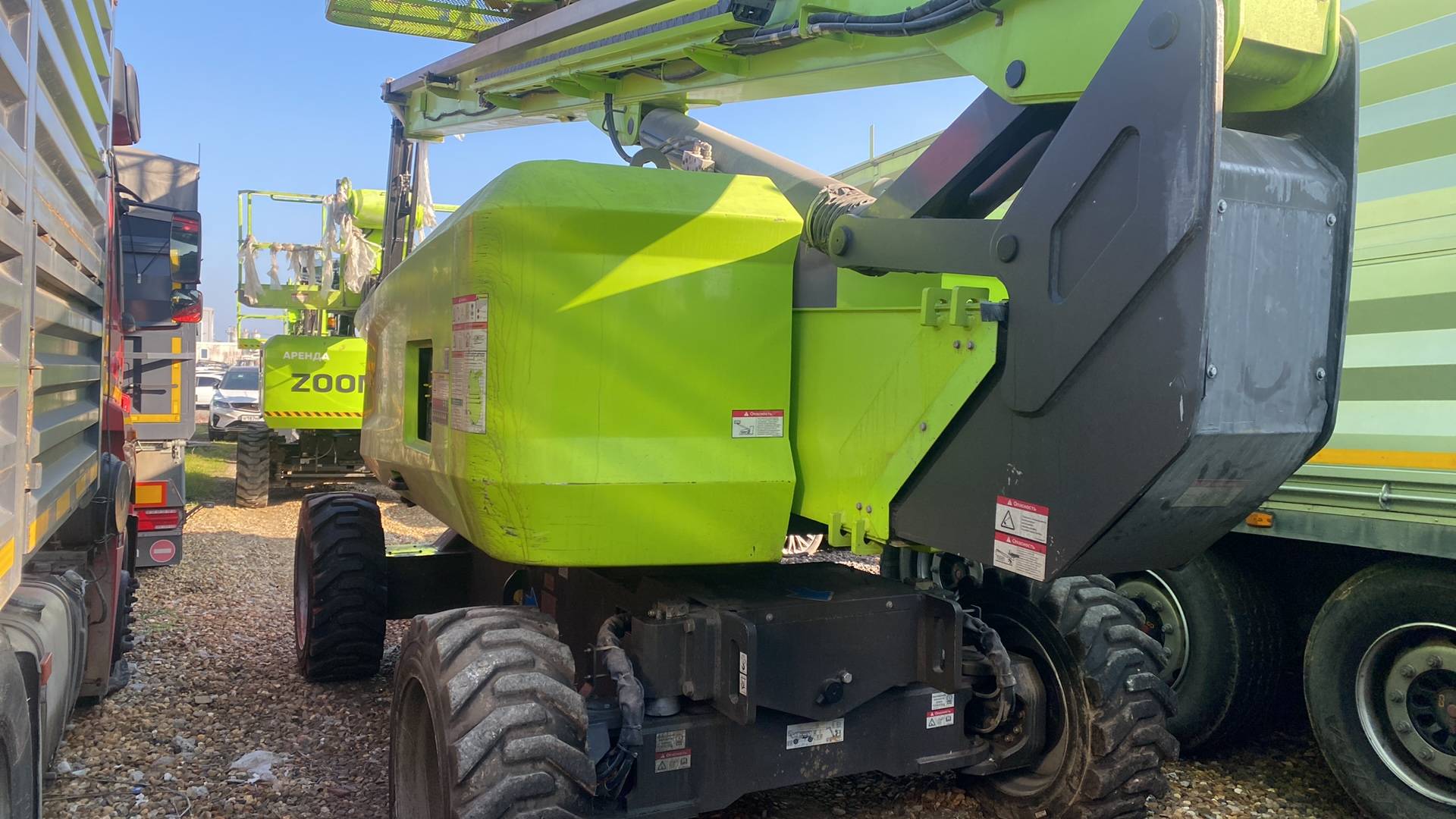 Zoomlion ZA24J Самоходный коленчатый подъемник, 2023 года в лизинг