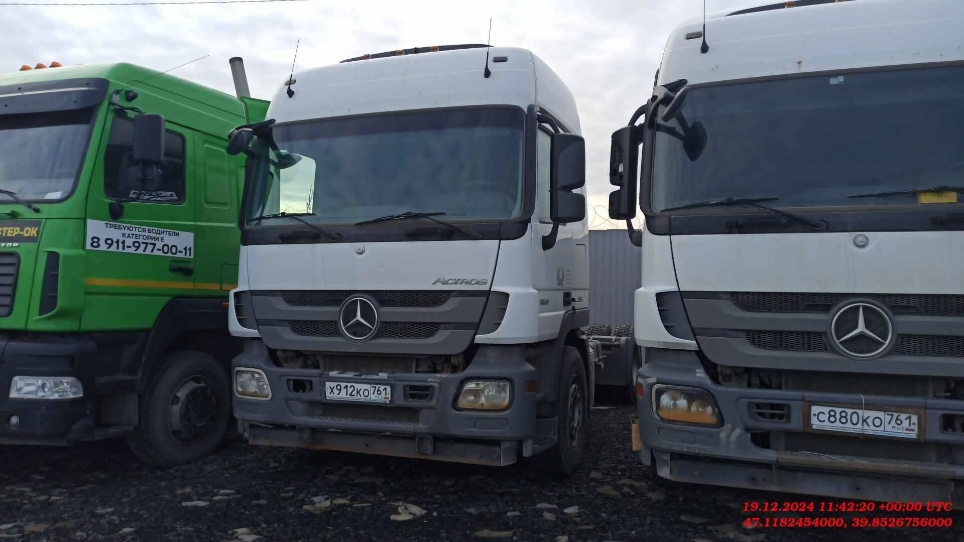 Mercedes-Benz Actros 3 1844 LS 4x2 (Megaspace),  655 237 км, 2018 года в лизинг