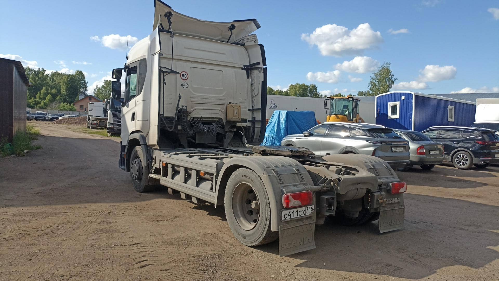 SCANIA G 340 A4X2NA (CNG),  500 000 км, 2019 года в лизинг