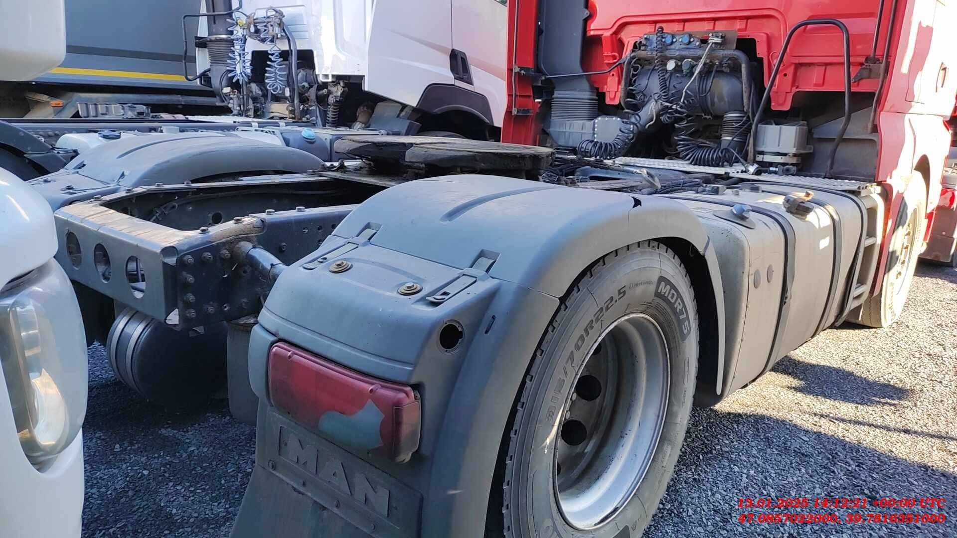 MAN TGX 18.440 4X2 BLS (XL),  1 000 000 км, 2012 года в лизинг