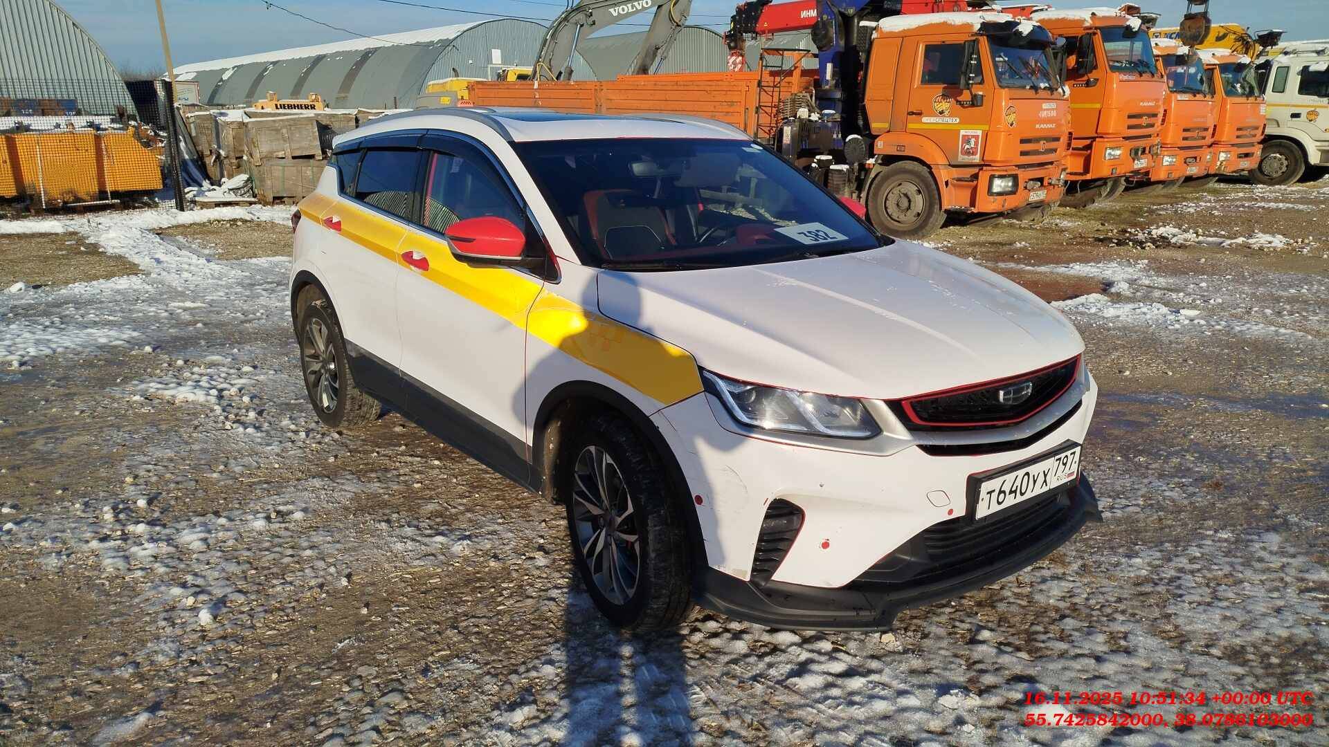 Geely Coolray,  157 890 км, 2023 года