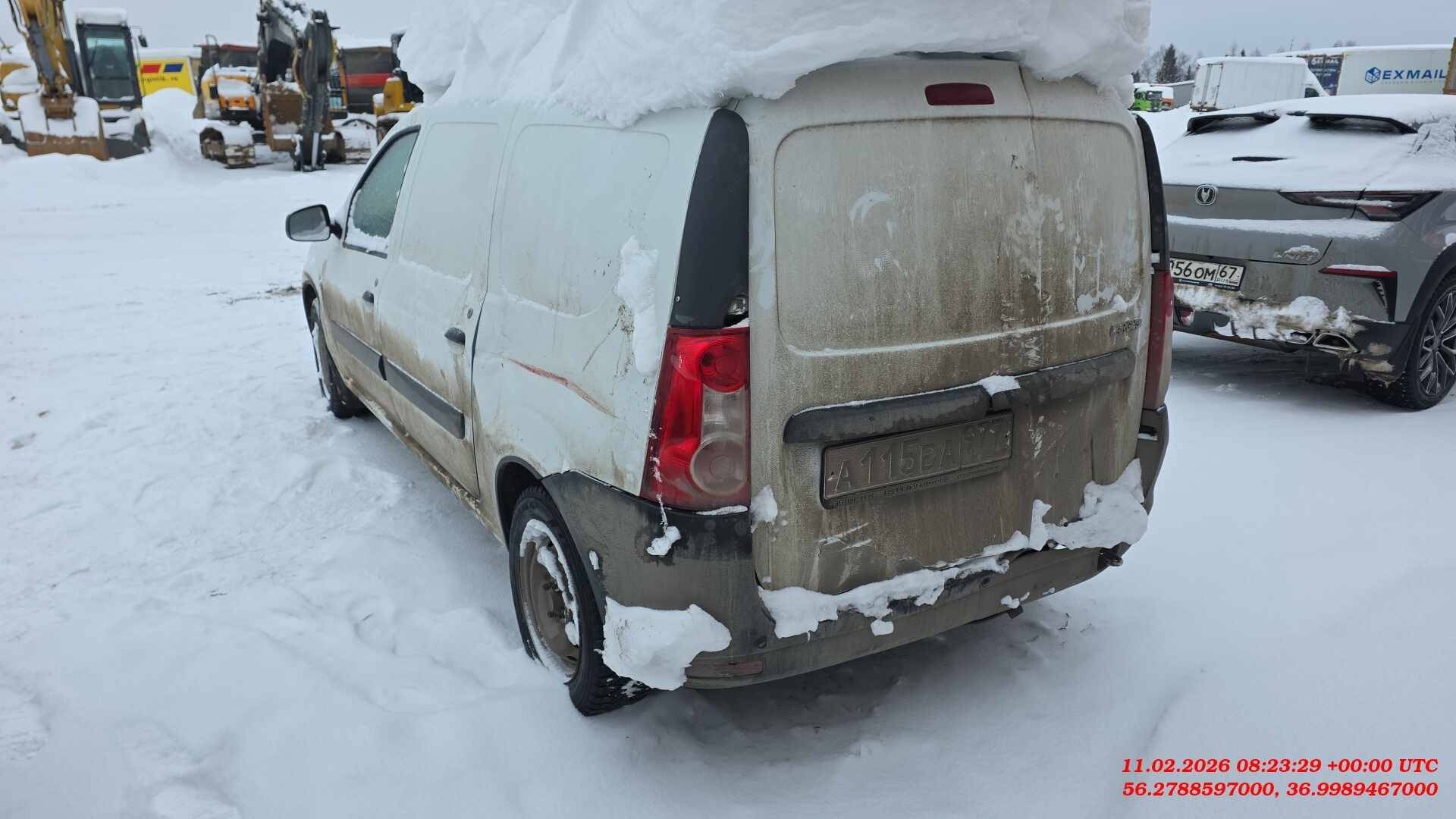Lada Largus фургон,  238 564 км, 2020 года в лизинг
