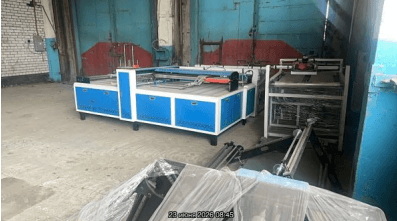  HEBEI HAOSEN LEITUO MACHINERY TECHNOLOGY HSQF-850*1400A Автоматическая машина для шитья-резки мешков из полипропилена, 2024 года в лизинг