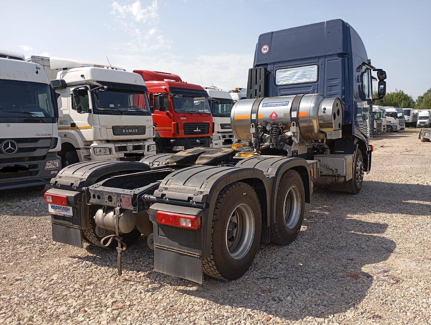 HONGYAN CQ4187HD12381T LNG,  28 854 км, 2023 года в лизинг