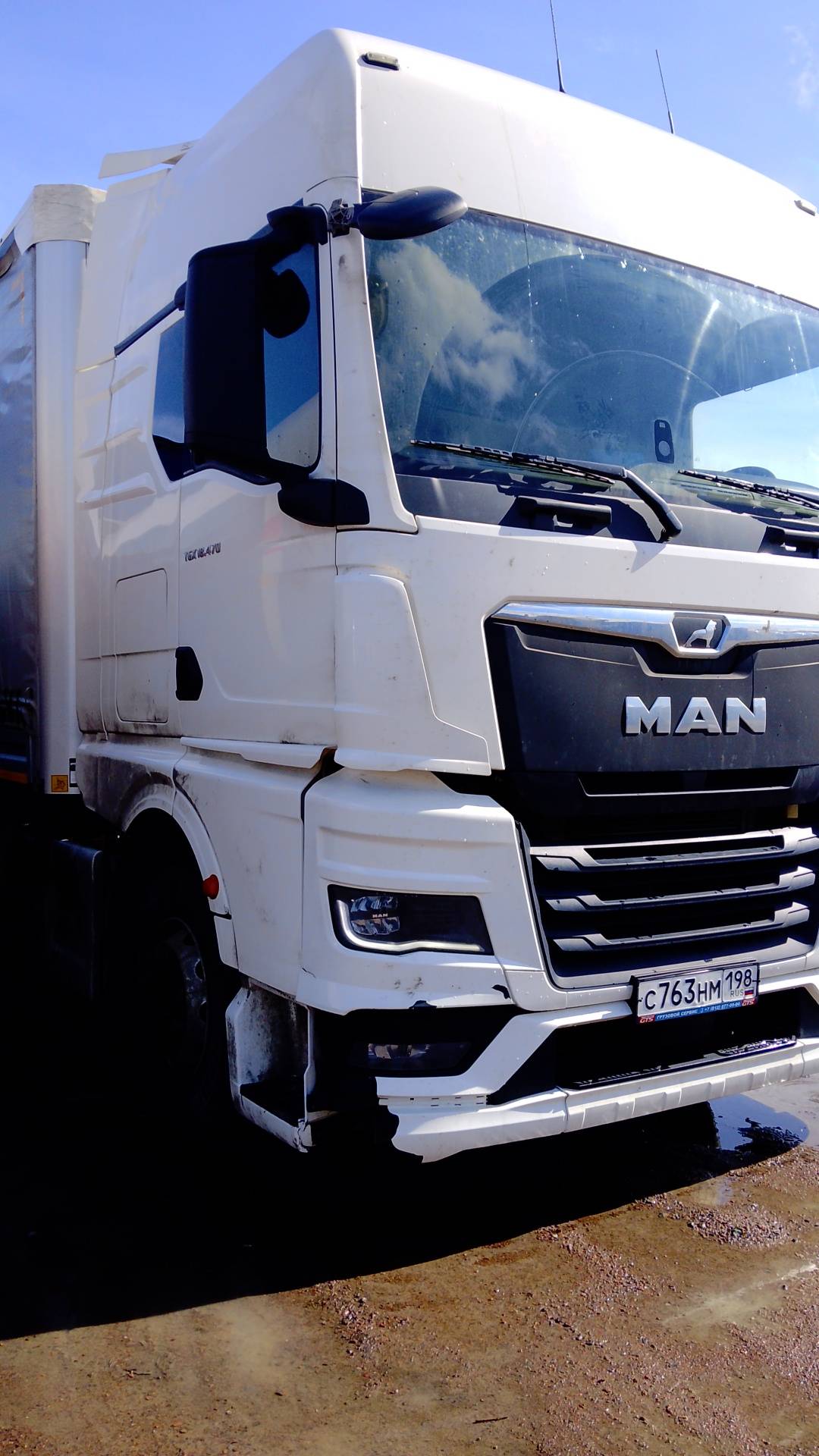 MAN TGX 18.470 4X2 BL SA (GM),  516 537 км, 2022 года в лизинг