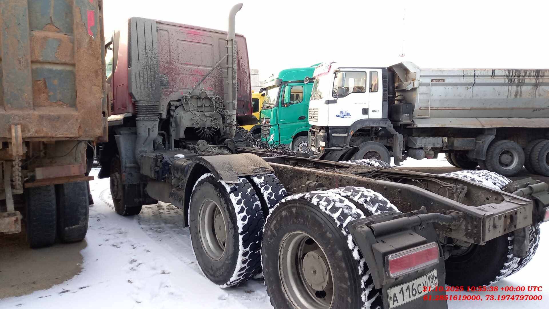 IVECO Trakker AT720T45WТ 6x6 (HI-ROAD),  684 717 км, 2018 года в лизинг