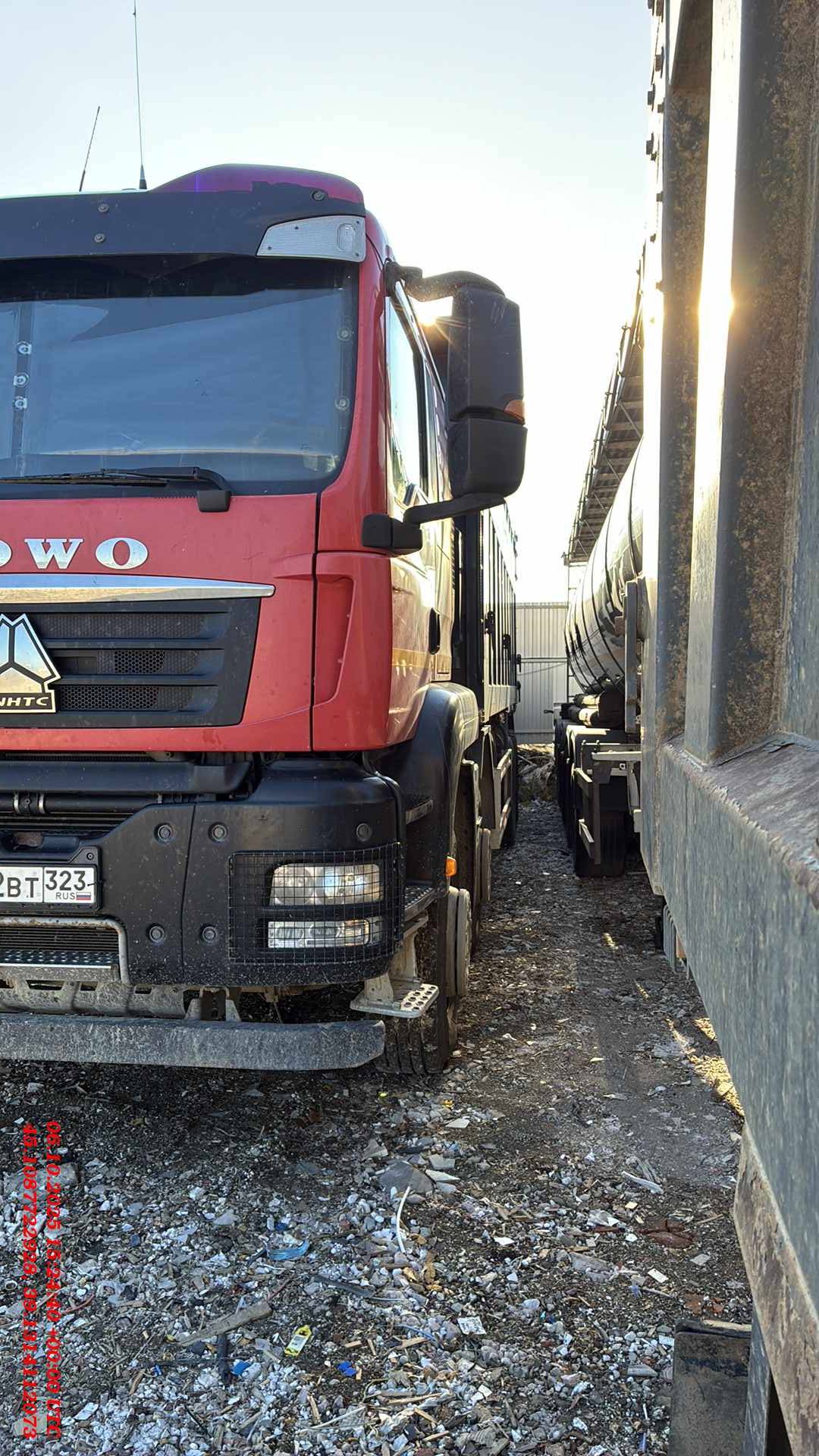 HOWO ZZ3317V386GE1 8х4,  126 657 км, 2022 года в лизинг