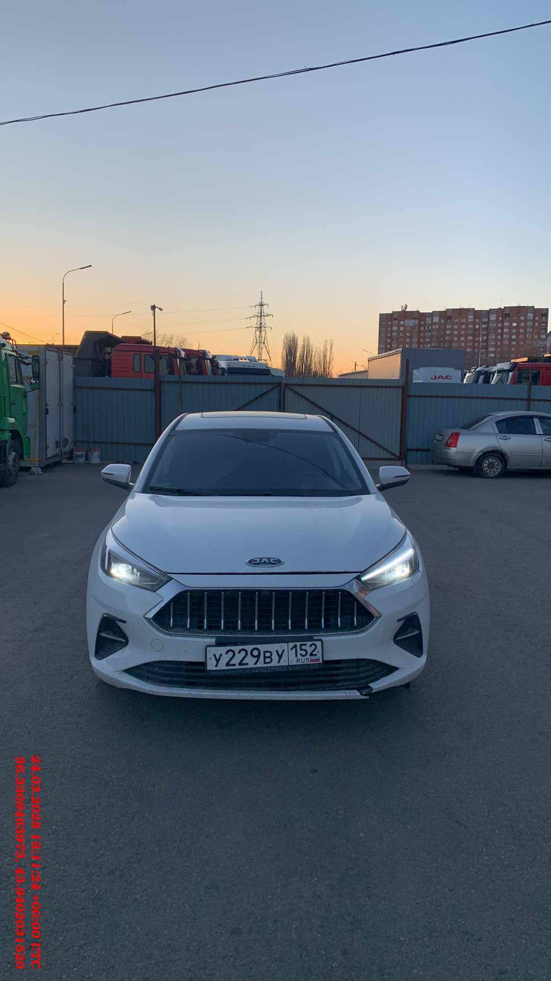 JAC J7,  63 387 км, 2023 года в лизинг