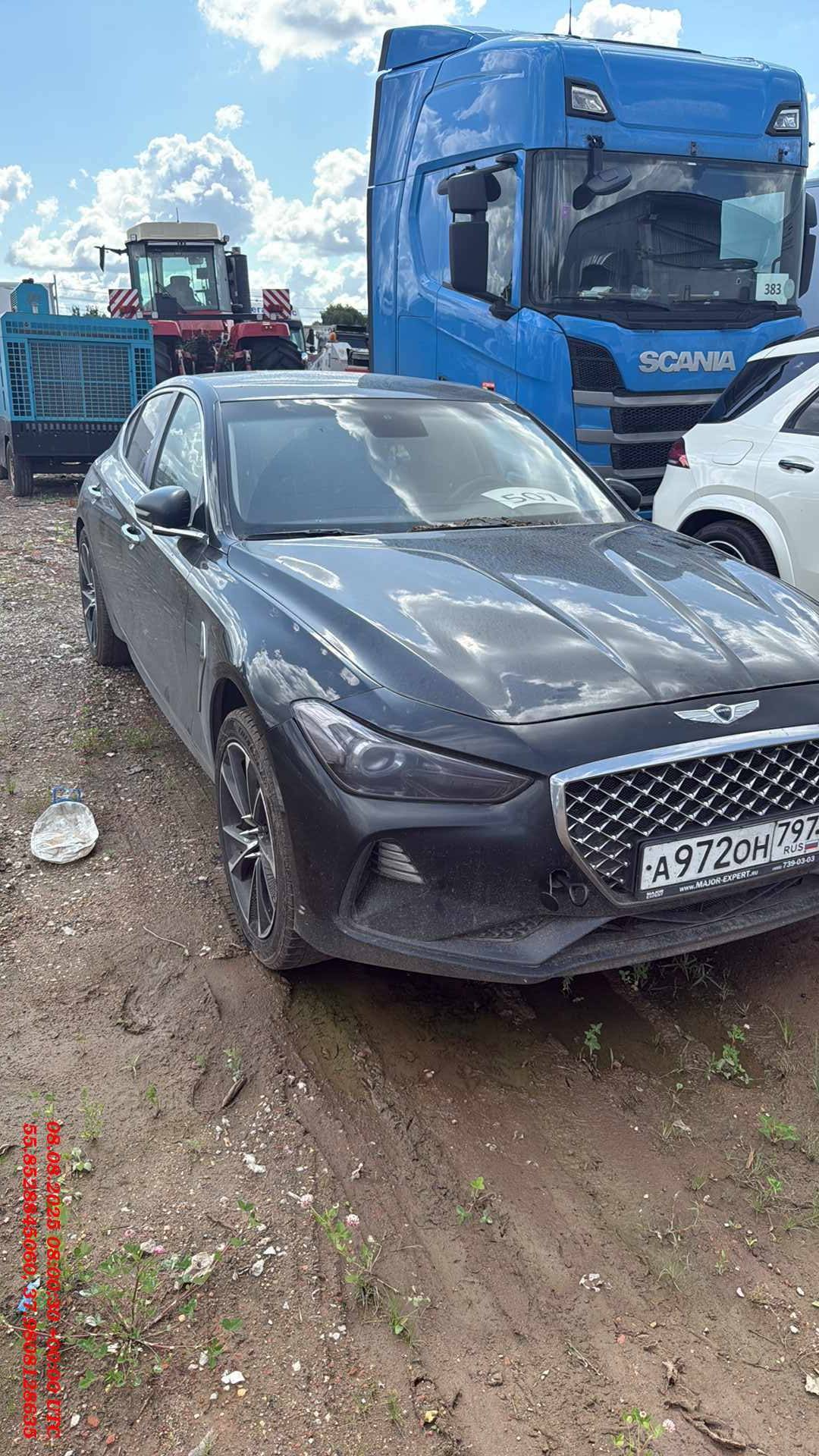 Genesis G70,  100 000 км, 2019 года в лизинг