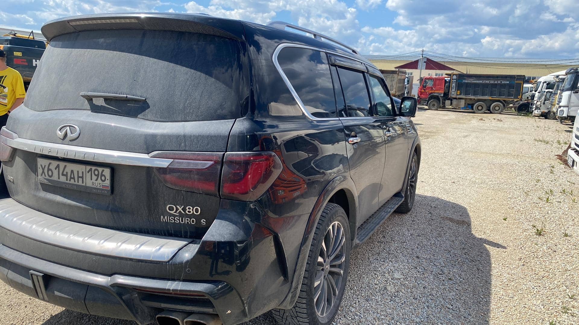 INFINITI QX80,  43 390 км, 2020 года в лизинг