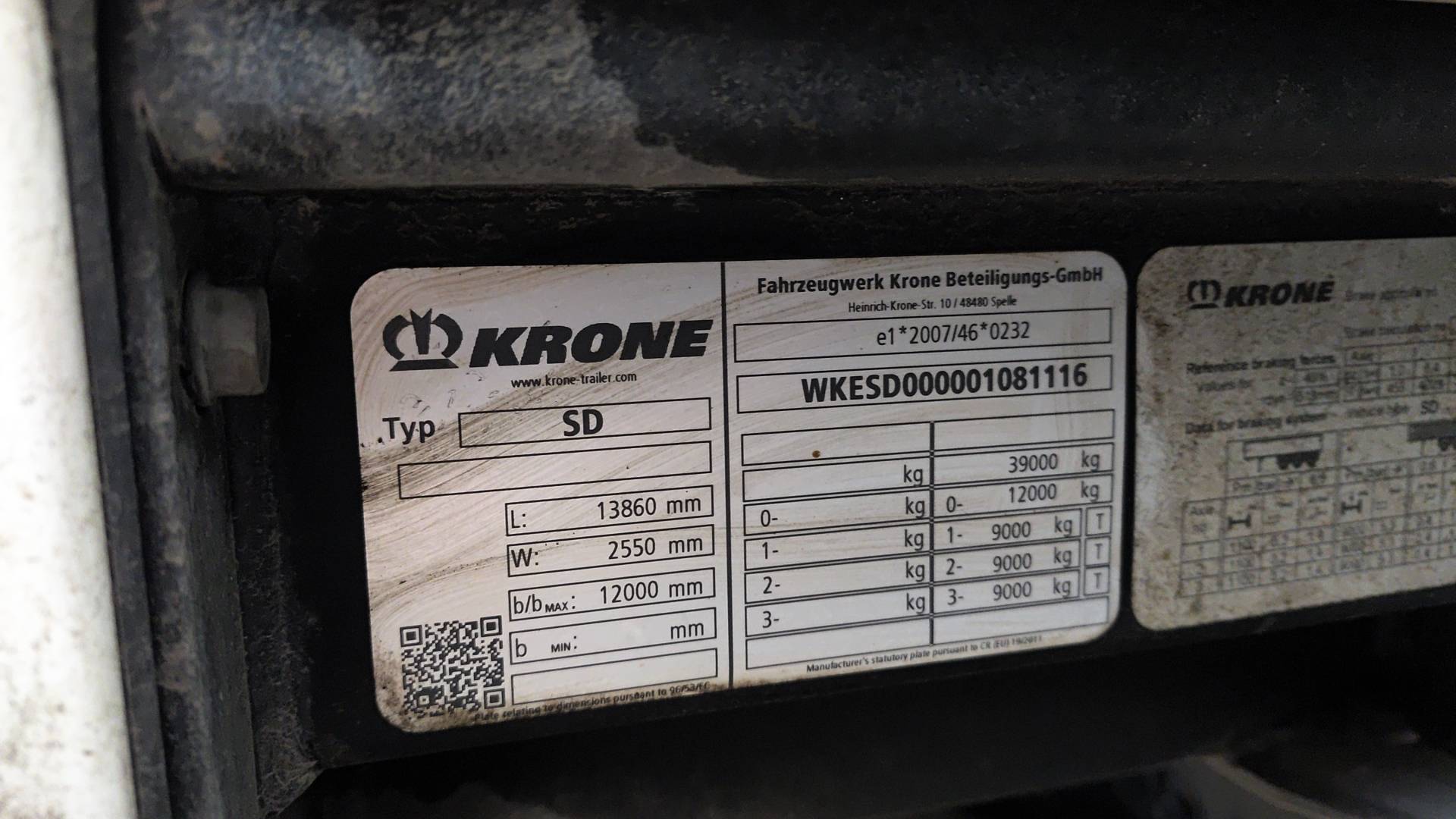 KRONE Шторный SD, 2023 года в лизинг