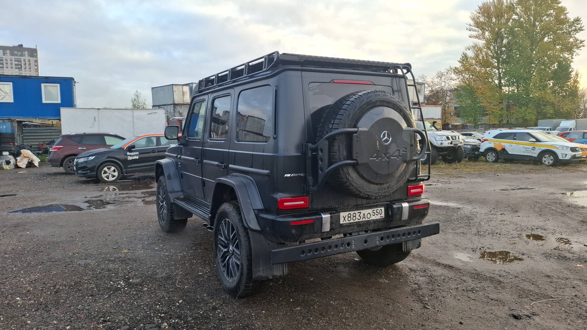 Mercedes-Benz G,  11 907 км, 2023 года в лизинг