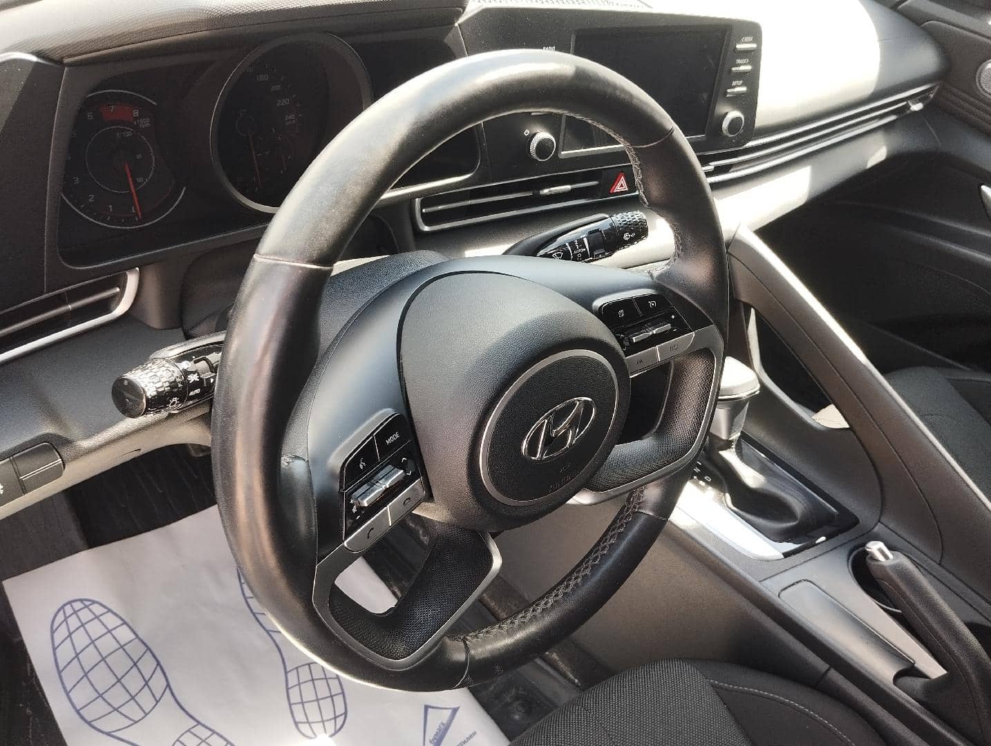Hyundai Elantra,  107 248 км, 2021 года в лизинг