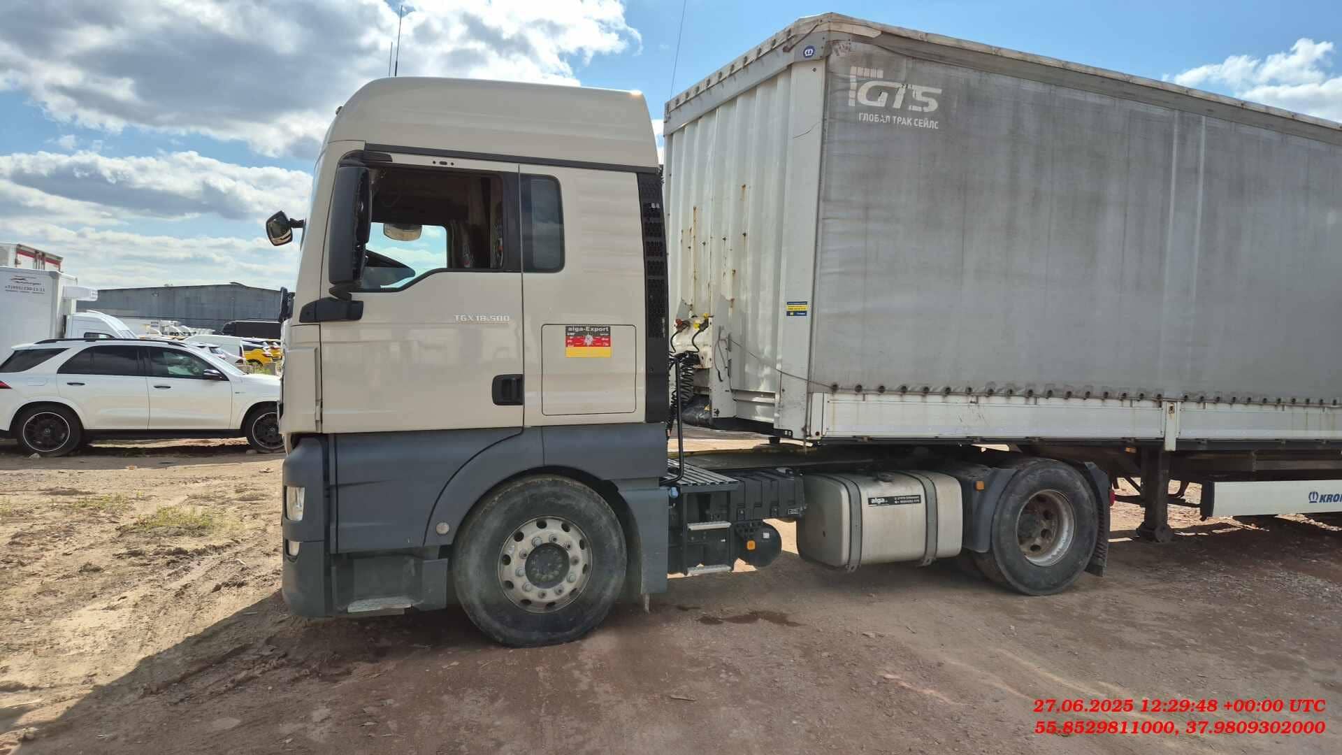 MAN TGX 18.500 4X2 LLS,  614 802 км, 2019 года в лизинг