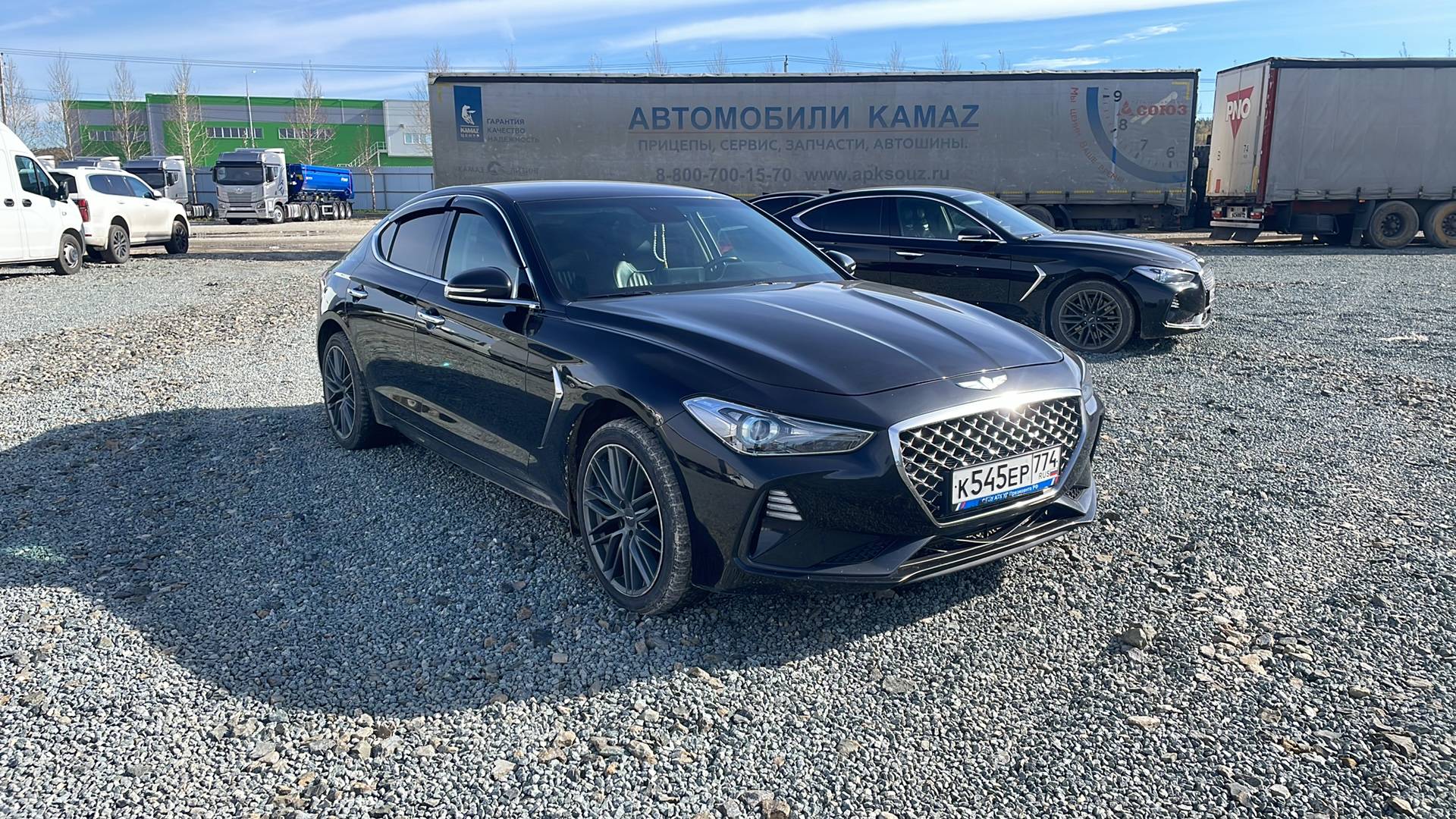 Genesis G70,  156 974 км, 2019 года