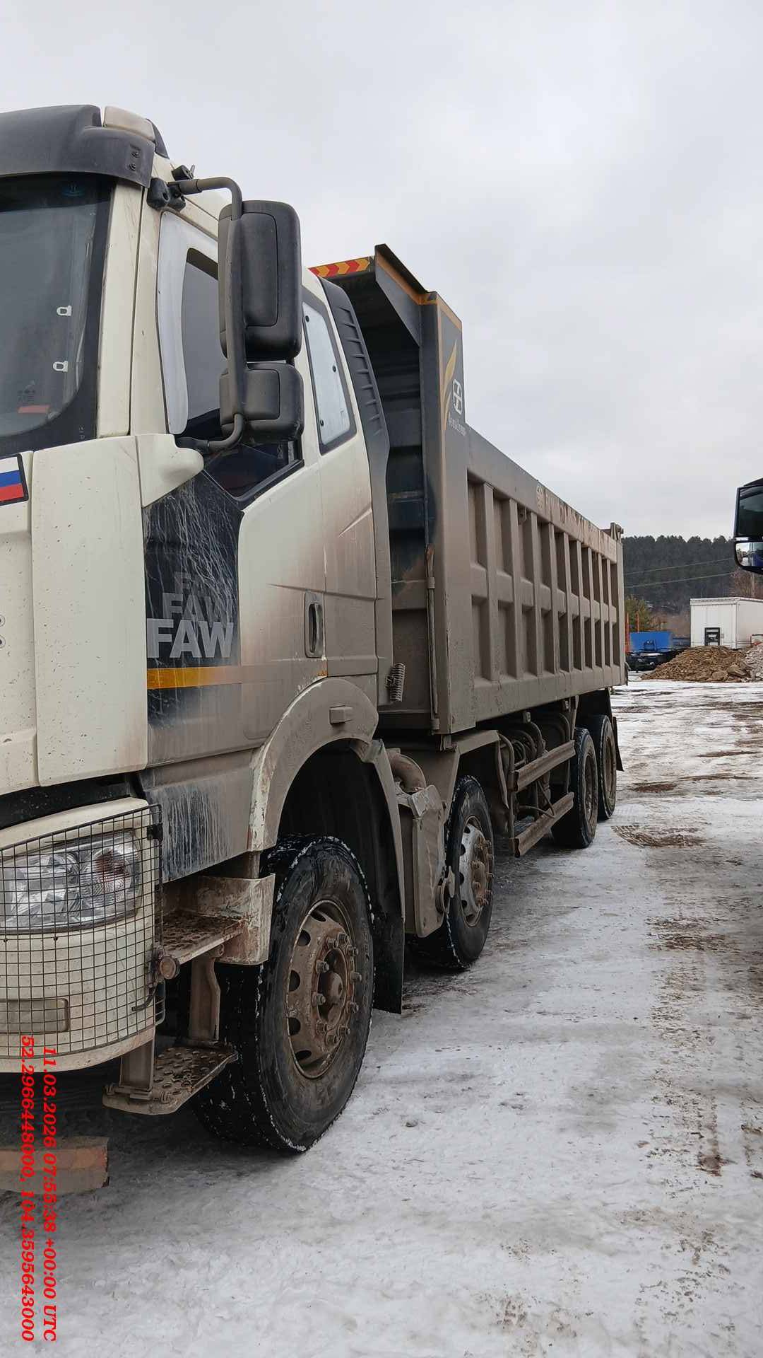 FAW CA3310P66K24T4E5 8х4,  190 726 км, 2022 года в лизинг