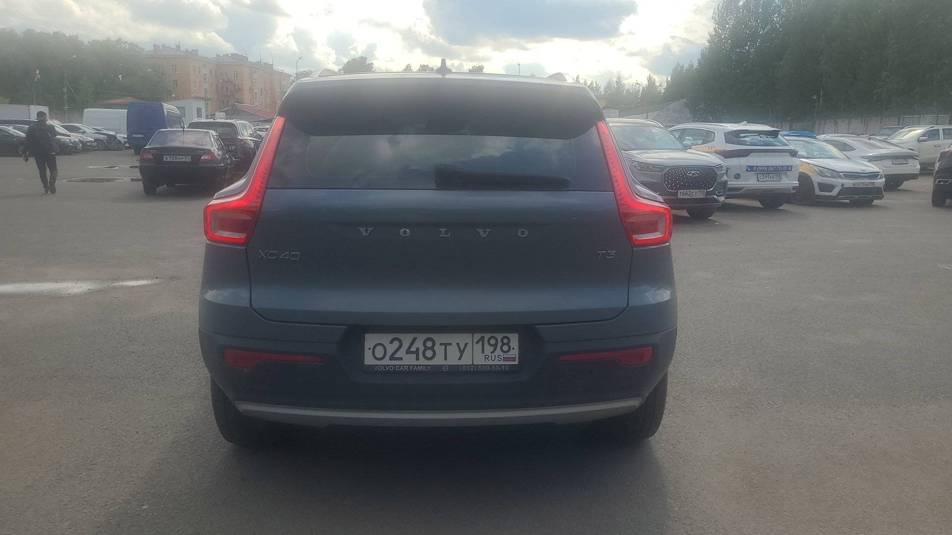 Volvo XC40,  105 400 км, 2021 года в лизинг