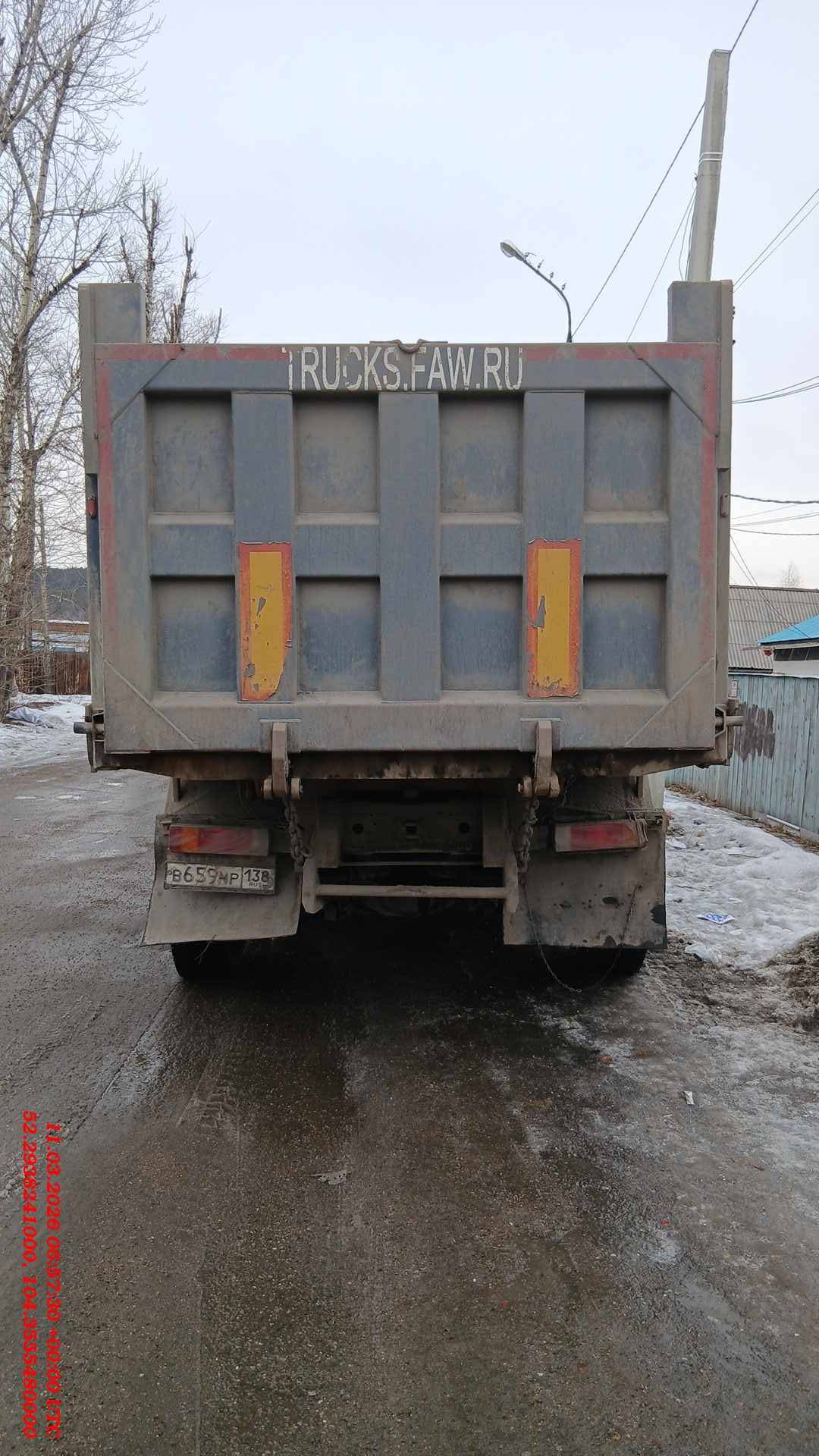 FAW CA3310P66K24T4E5 8х4,  190 726 км, 2022 года в лизинг