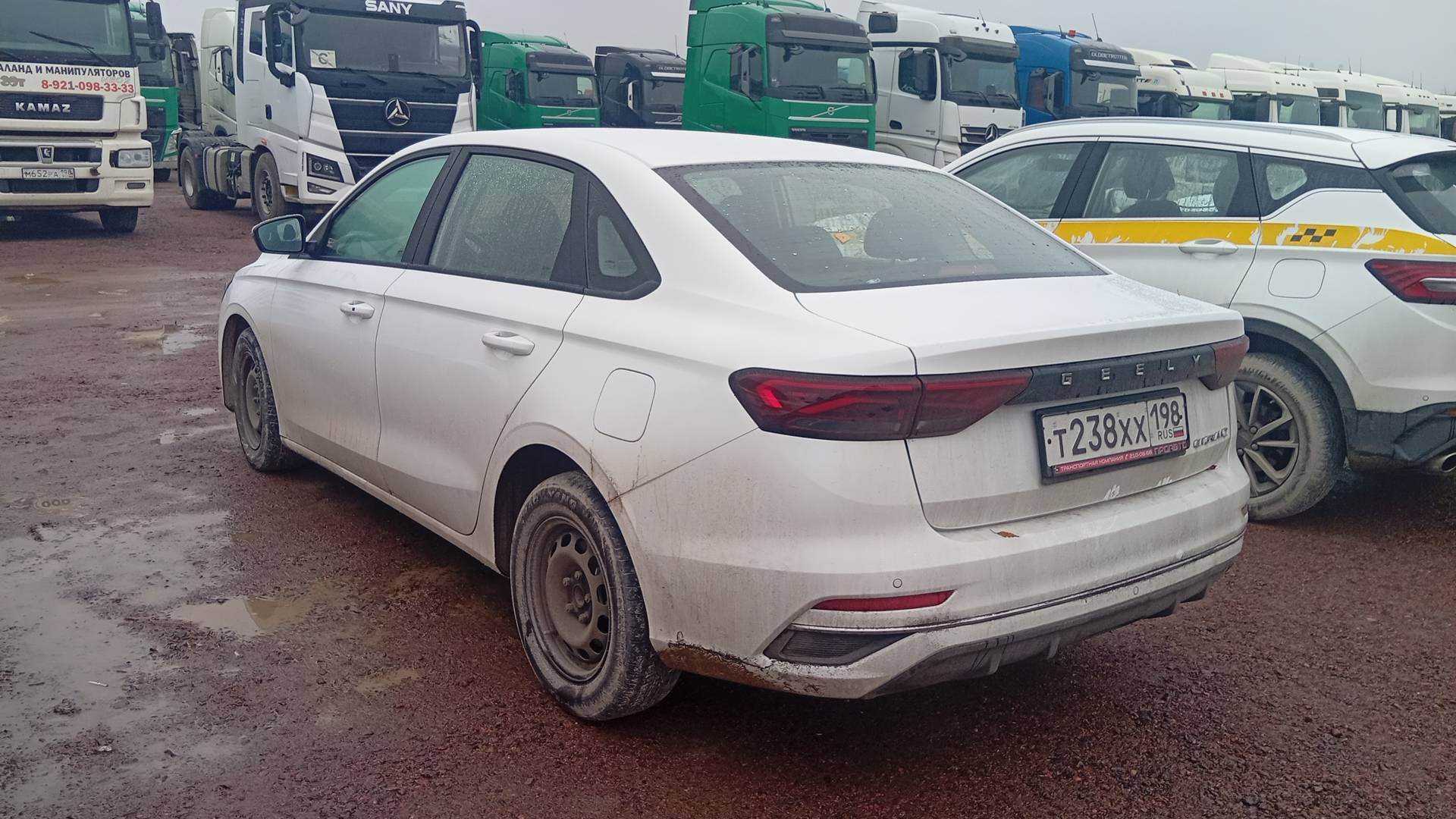 Geely Emgrand,  78 495 км, 2024 года в лизинг