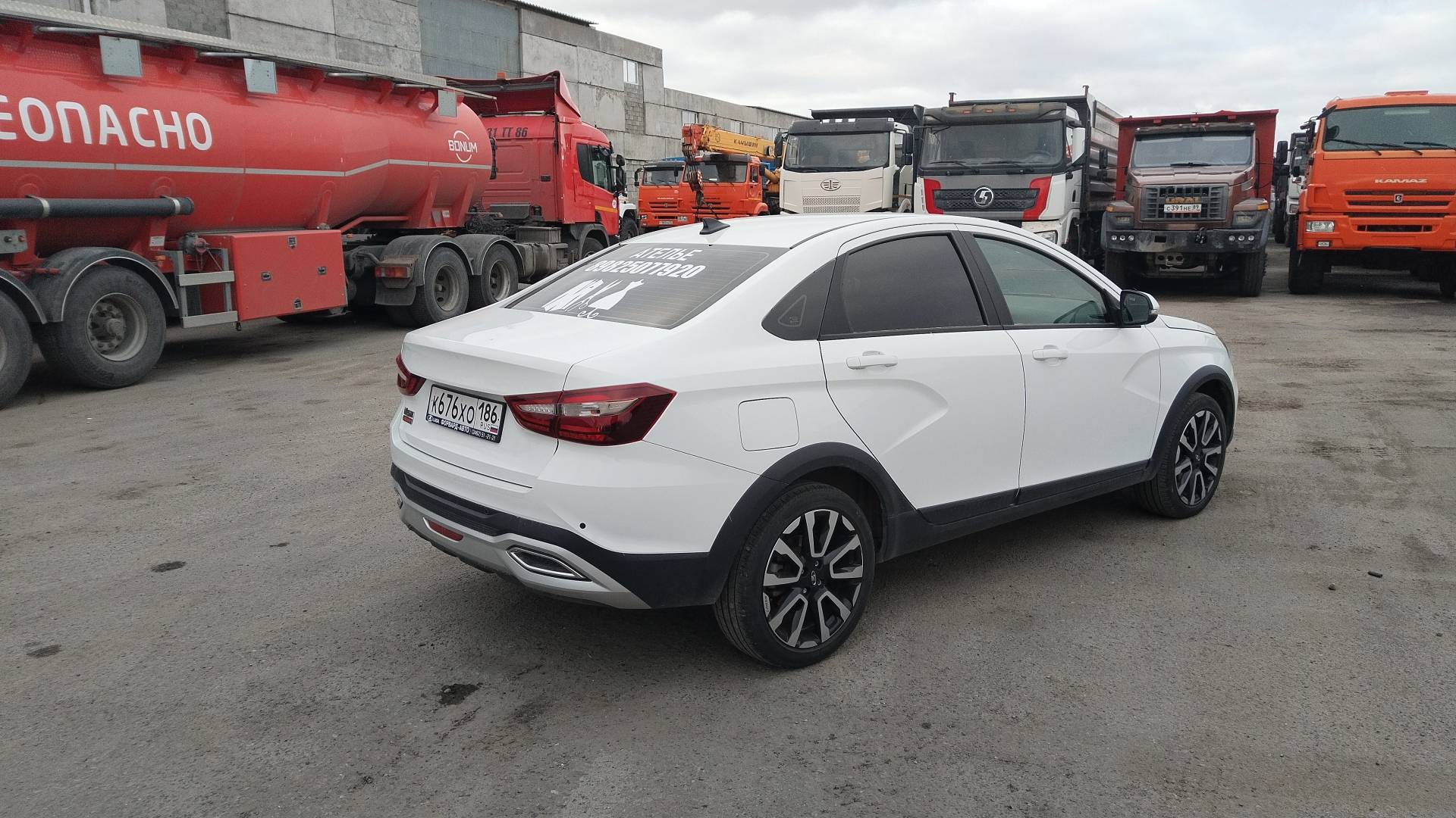 Lada Vesta Cross,  56 439 км, 2023 года в лизинг