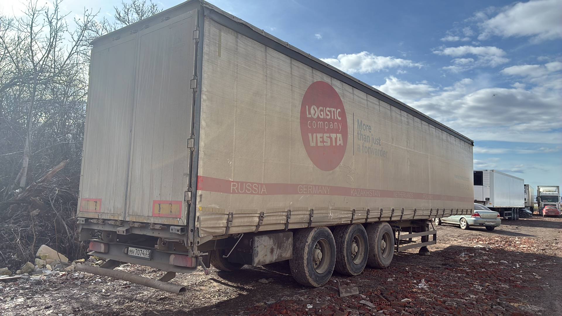 Тонар Тентованный 97461, 2017 года в лизинг