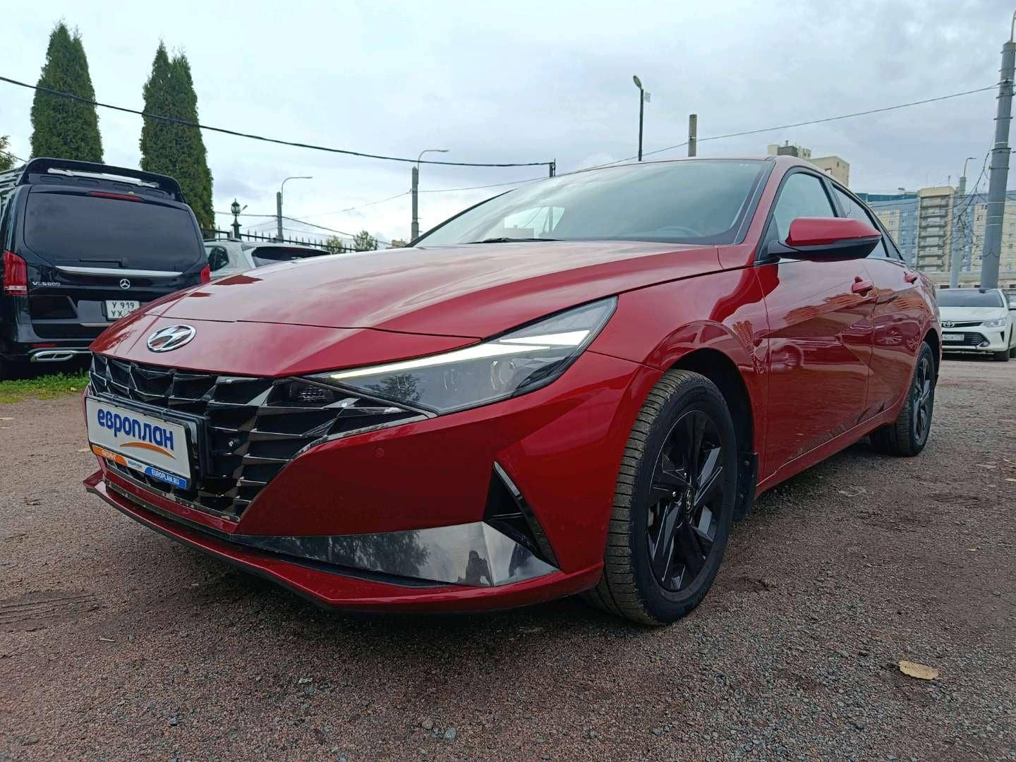 Hyundai Elantra,  49 436 км, 2021 года в лизинг