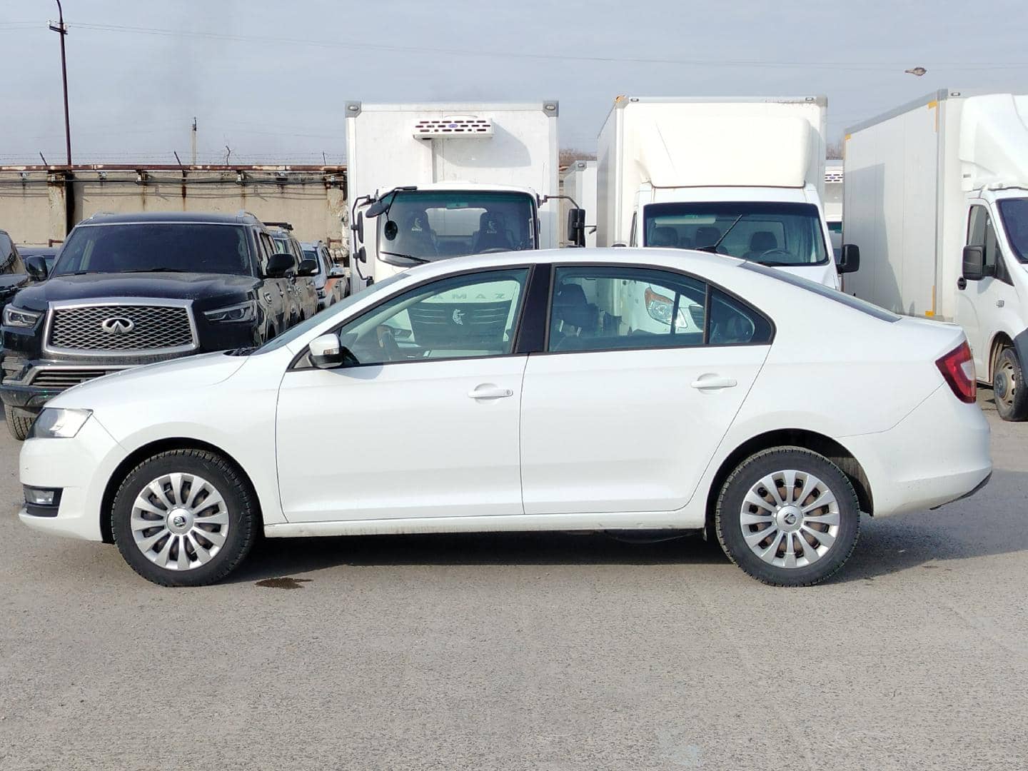 Skoda Rapid,  51 431 км, 2019 года в лизинг