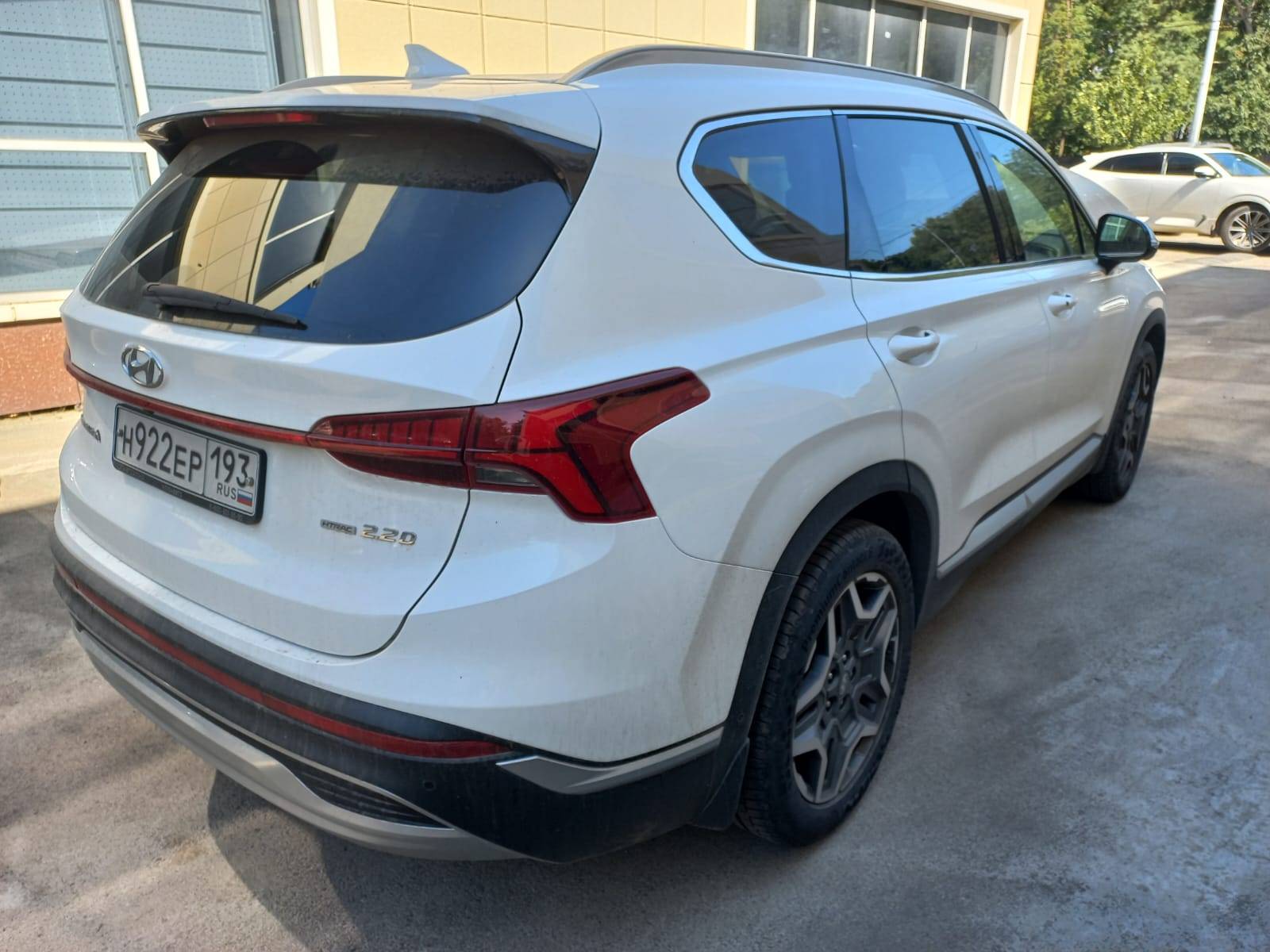 Hyundai Santa Fe,  27 409 км, 2021 года в лизинг