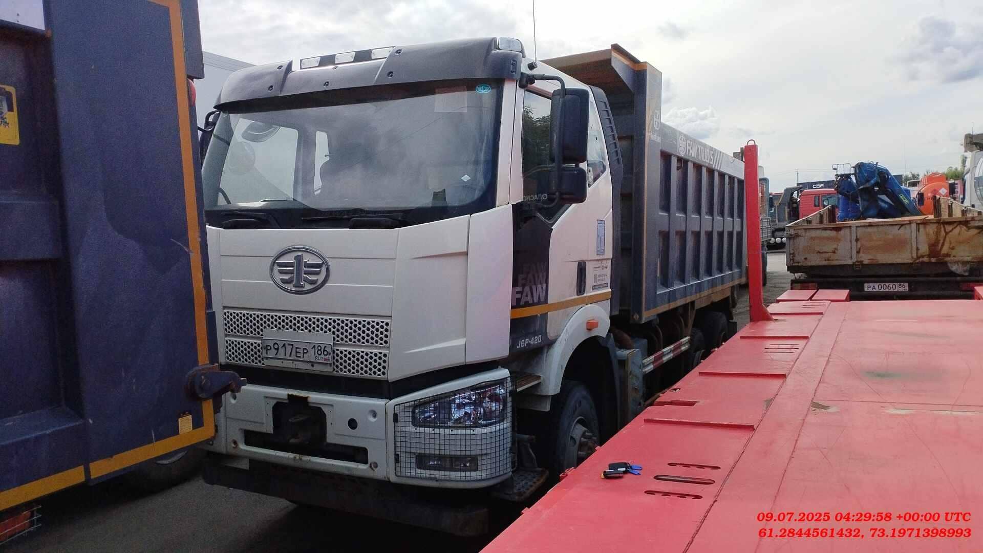 FAW CA3250P66K24L1TE5 6x6,  100 000 км, 2023 года