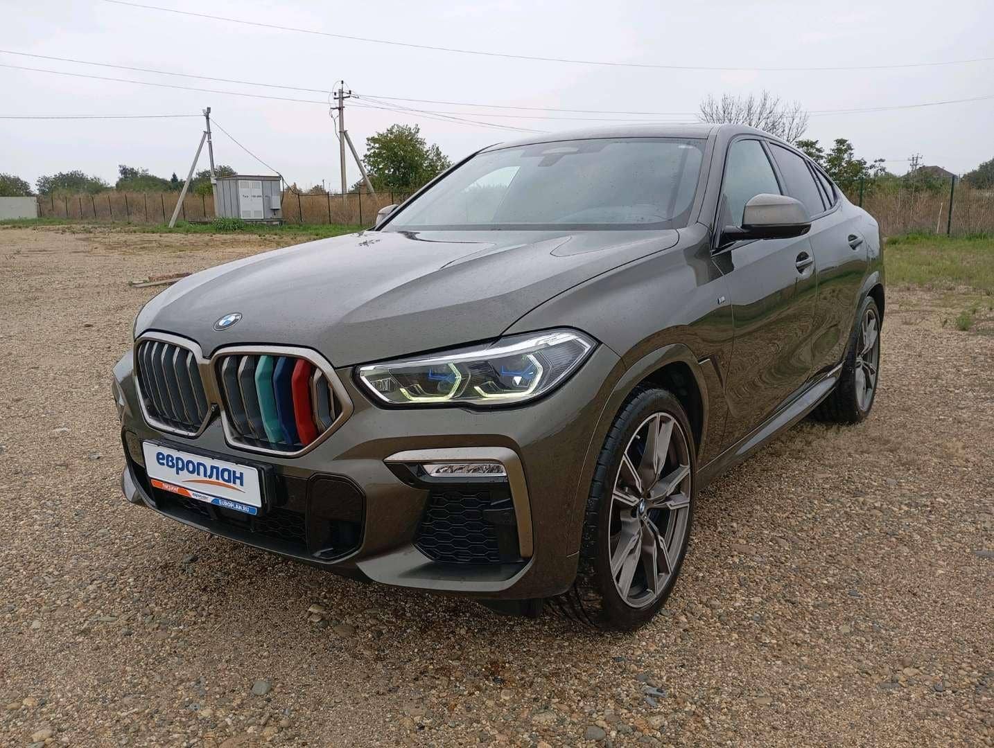 BMW X6,  125 365 км, 2020 года в лизинг