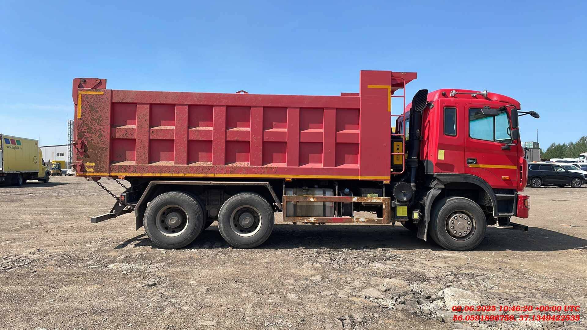 JAC N350 6x4,  52 522 км, 2021 года в лизинг