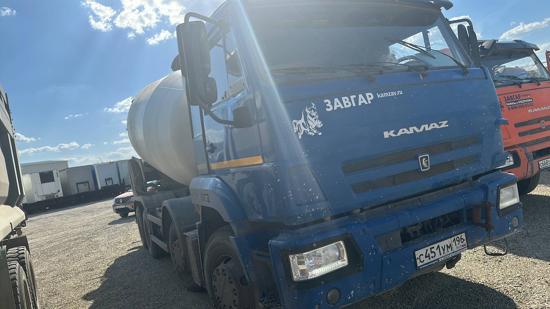 КАМАЗ 65201-49(B5),  34 767 км, 2023 года в лизинг