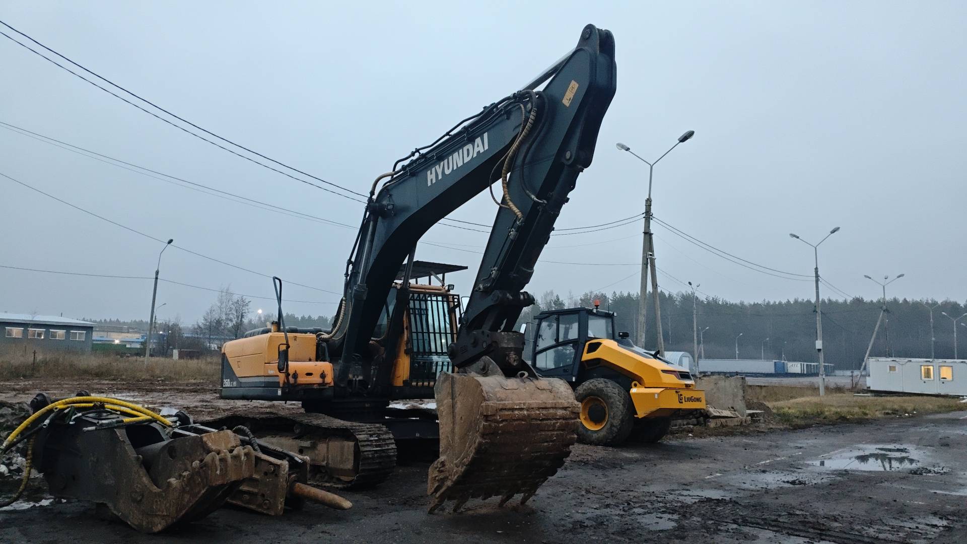 Hyundai R260LC-9S, 2022 года в лизинг