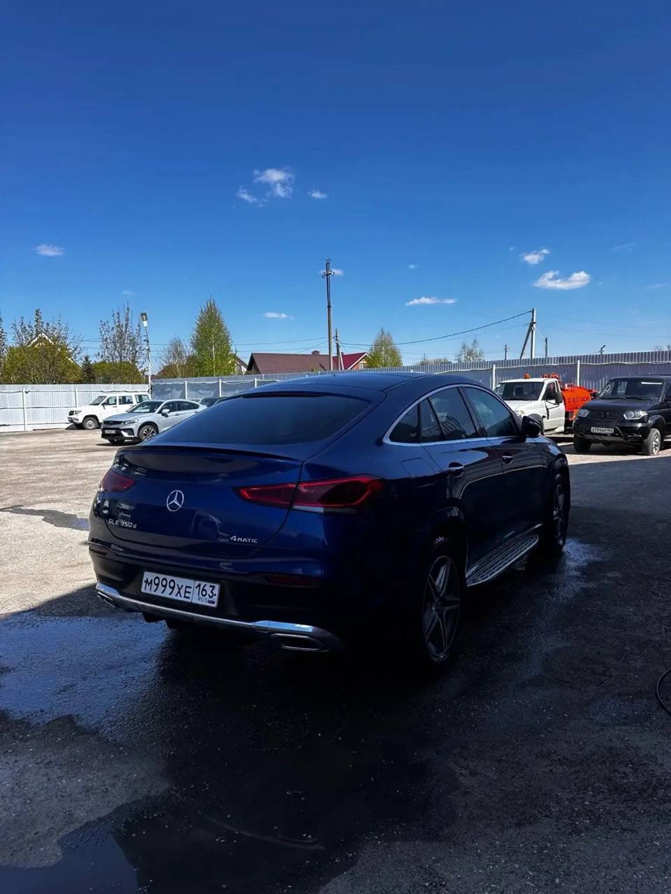 Mercedes-Benz GLE,  140 572 км, 2020 года в лизинг