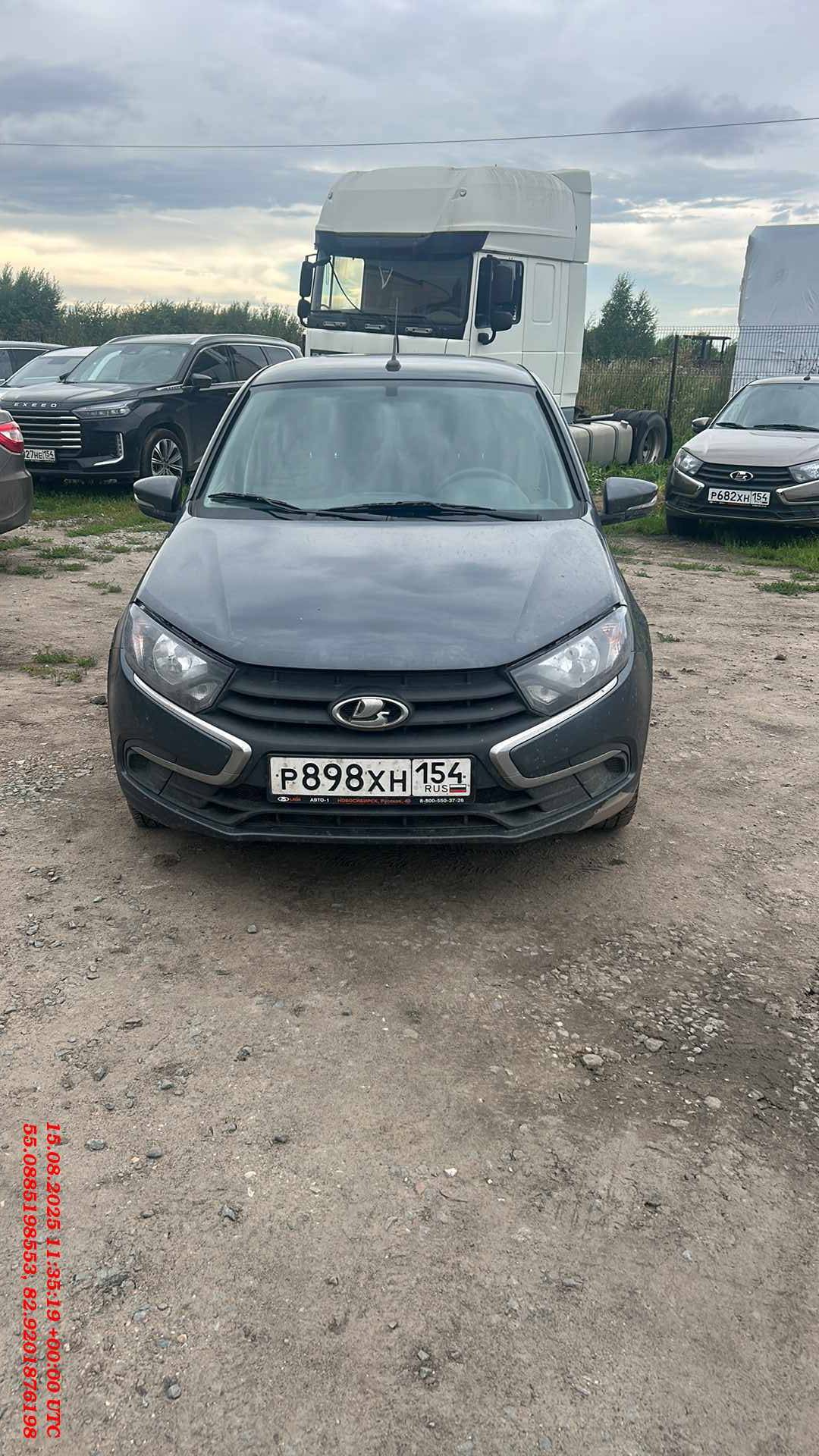 Lada Granta лифтбек,  7 133 км, 2024 года в лизинг