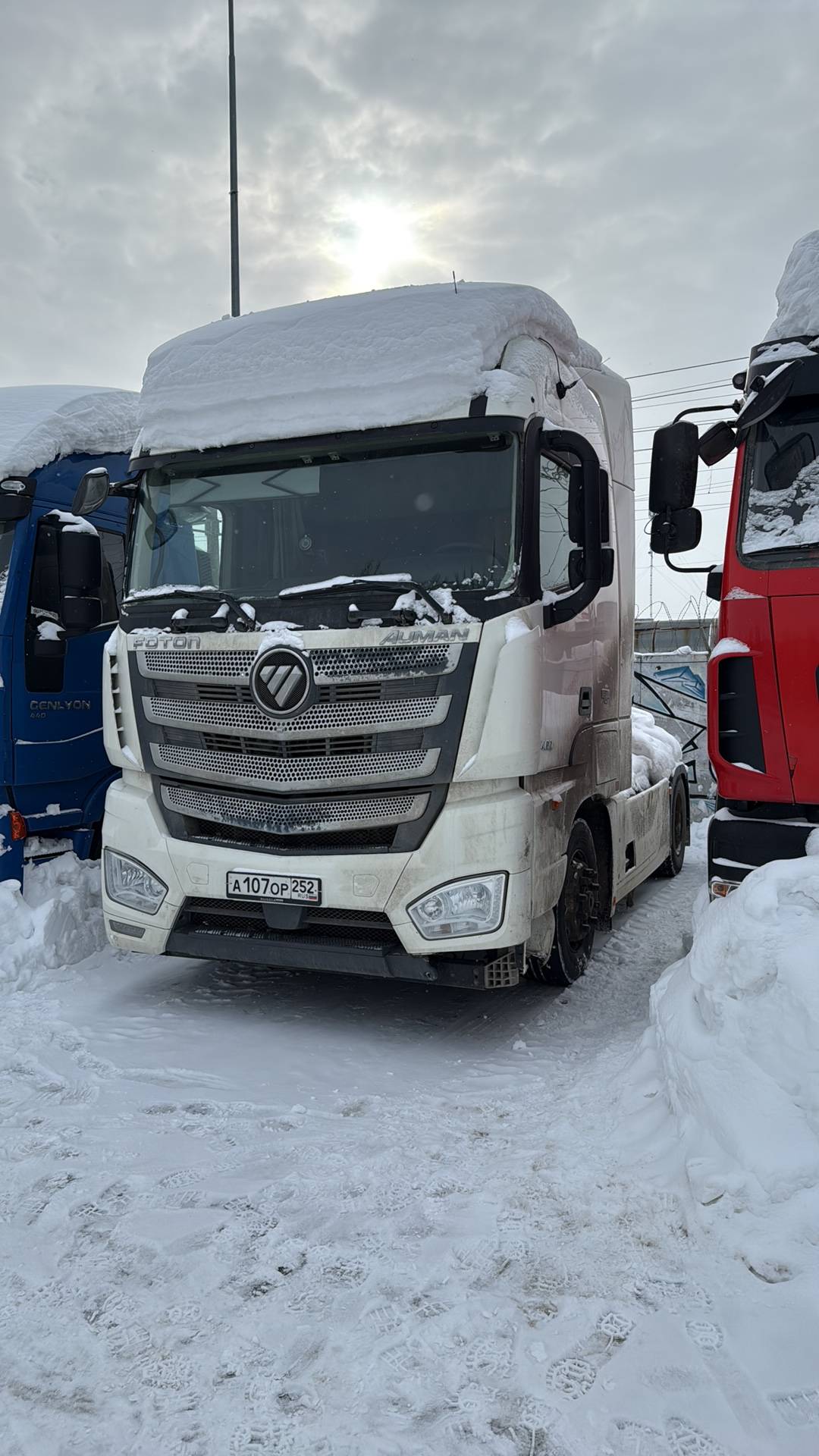 Foton AUMAN EST A 1846 AMT (4189SLFKA),  326 726 км, 2024 года в лизинг