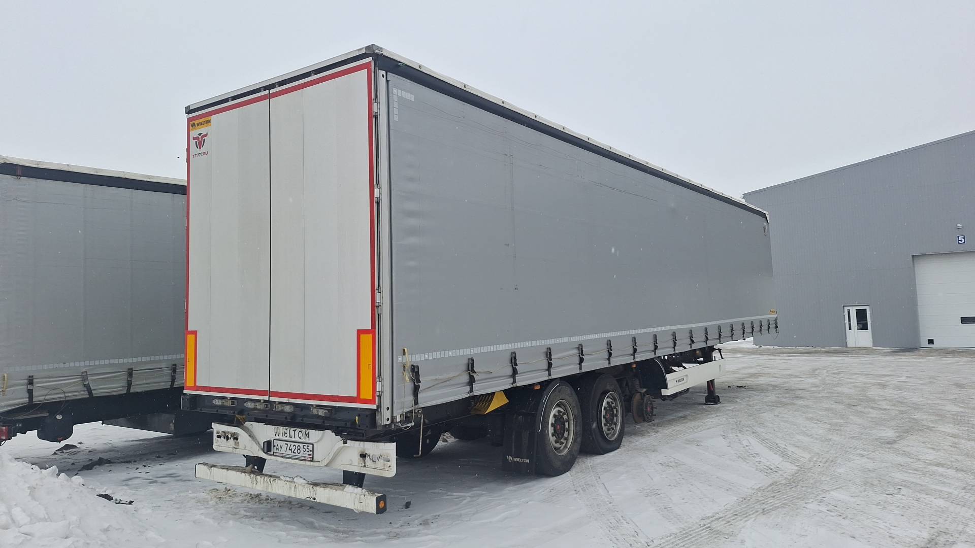 Wielton Шторно-бортовой NS 3 KB, 2024 года