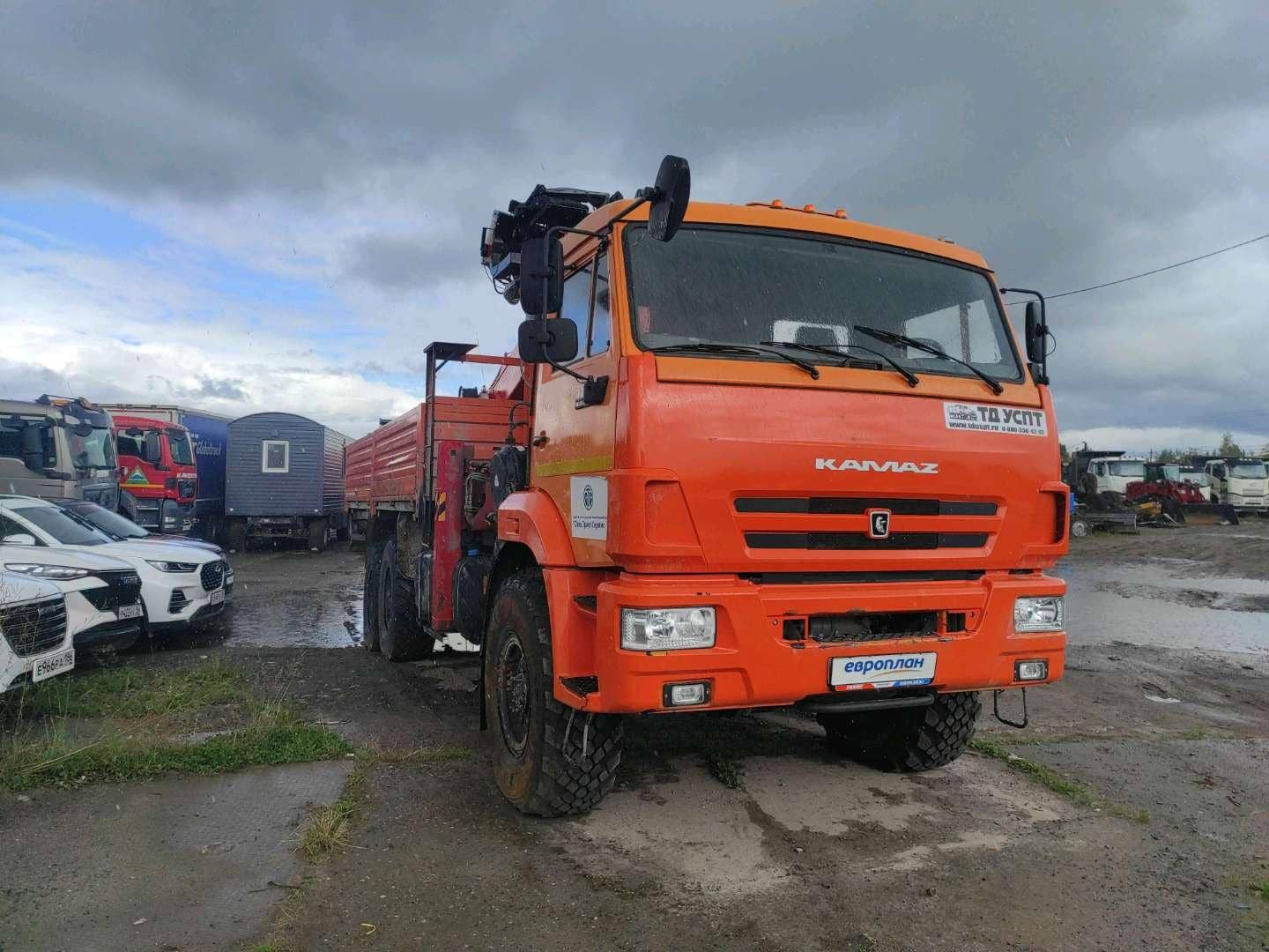 КАМАЗ 43118-3027-50(E5),  60 888 км, 2022 года в лизинг