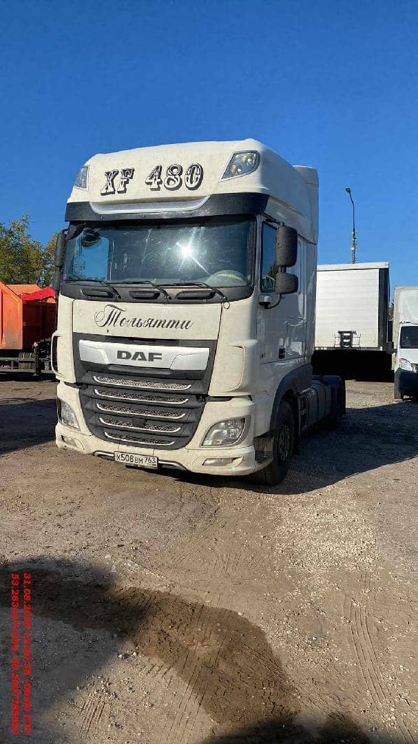 DAF XF 480 FT 4x2 (Super Space Cab),  562 764 км, 2020 года в лизинг
