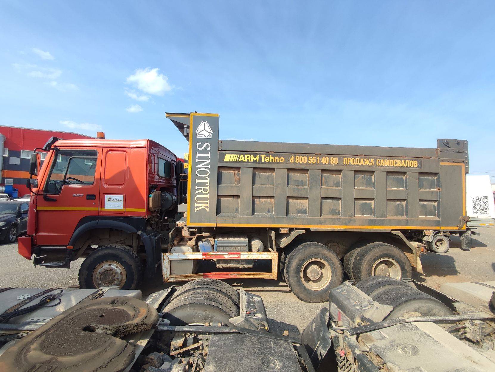 HOWO ZZ3327S3857E 6х6,  80 751 км, 2022 года в лизинг