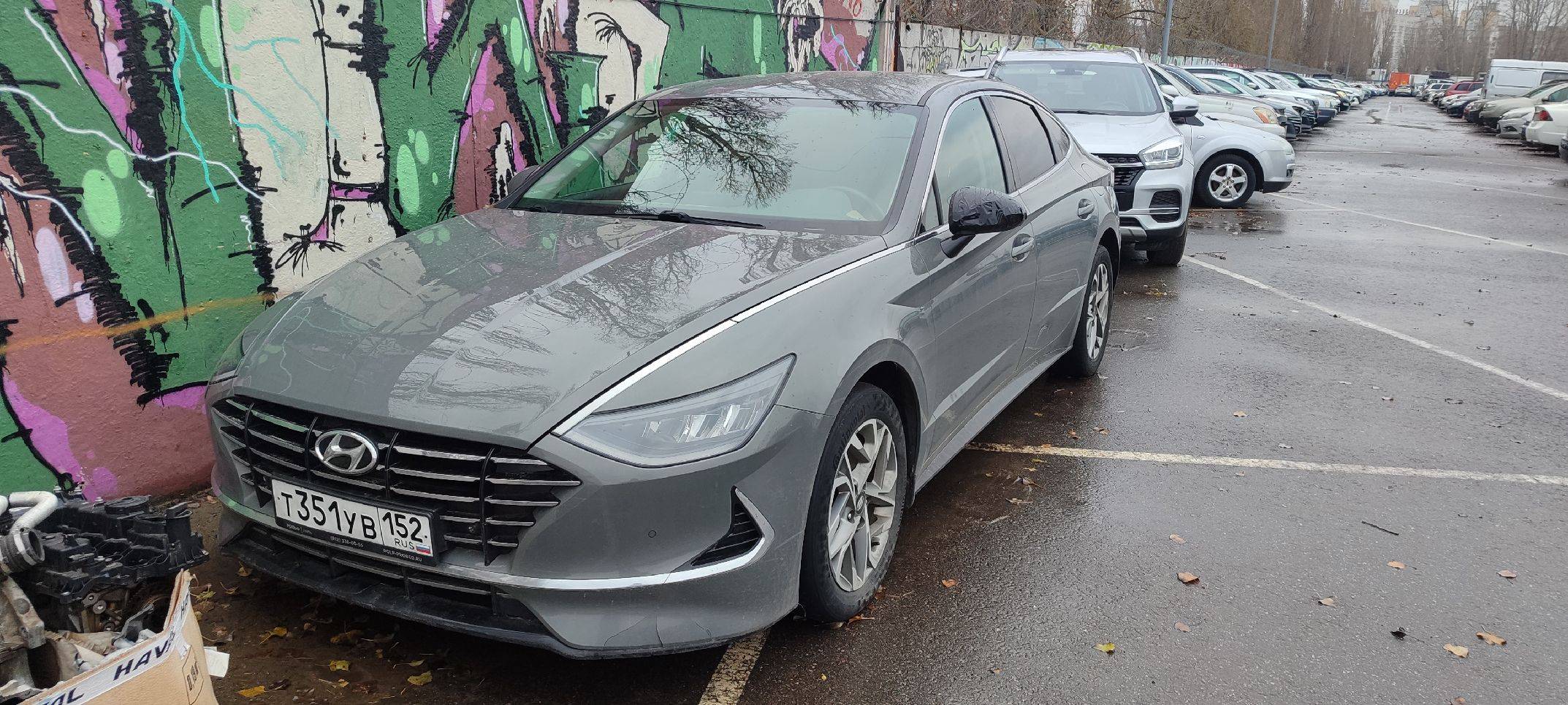 Hyundai Sonata,  171 609 км, 2020 года в лизинг